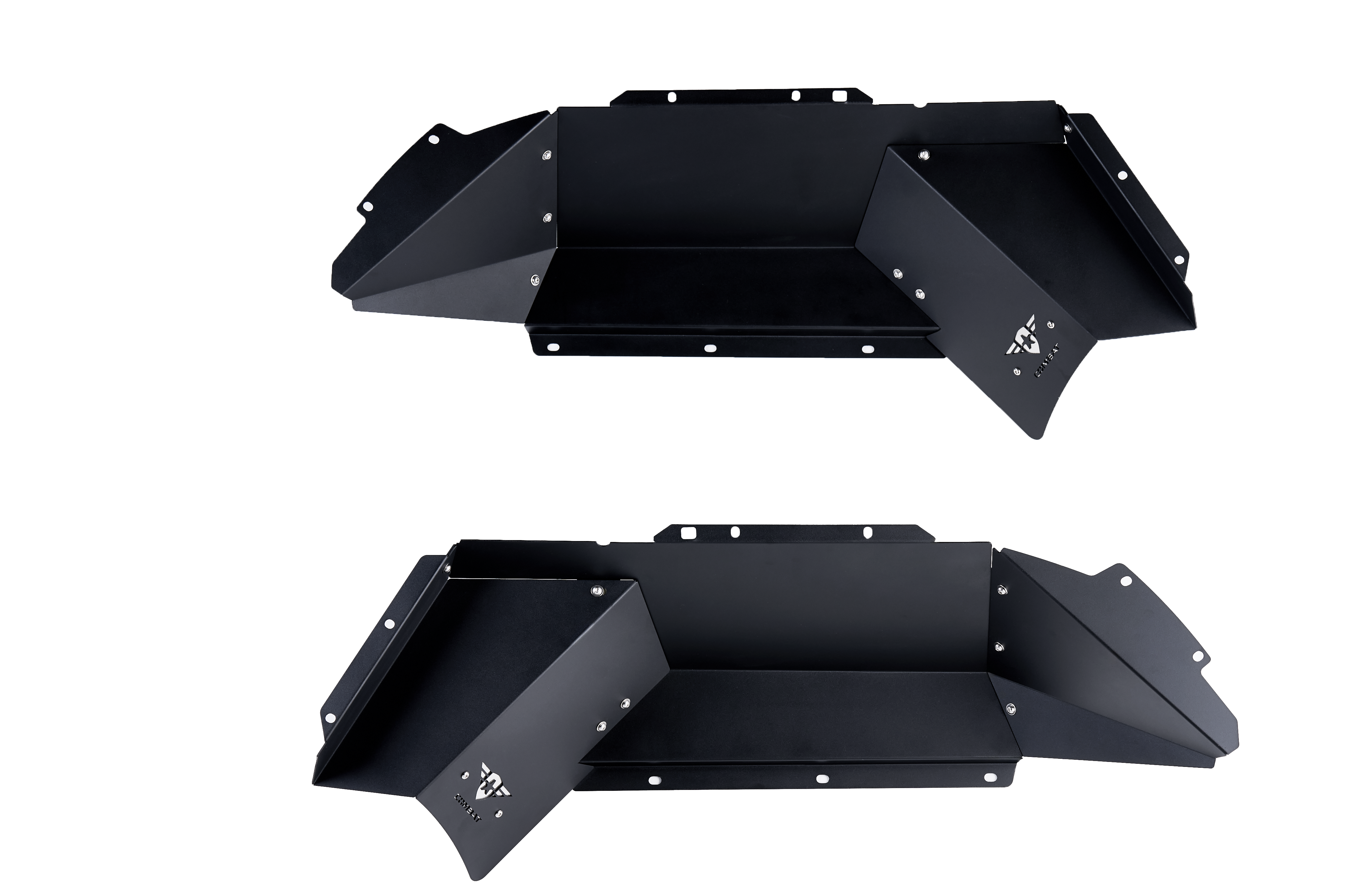 Combat Off Road 35-1069 - Jeep JT Gladiator Aluminum Inner Fender Liners Rear Pair Combat Offroad