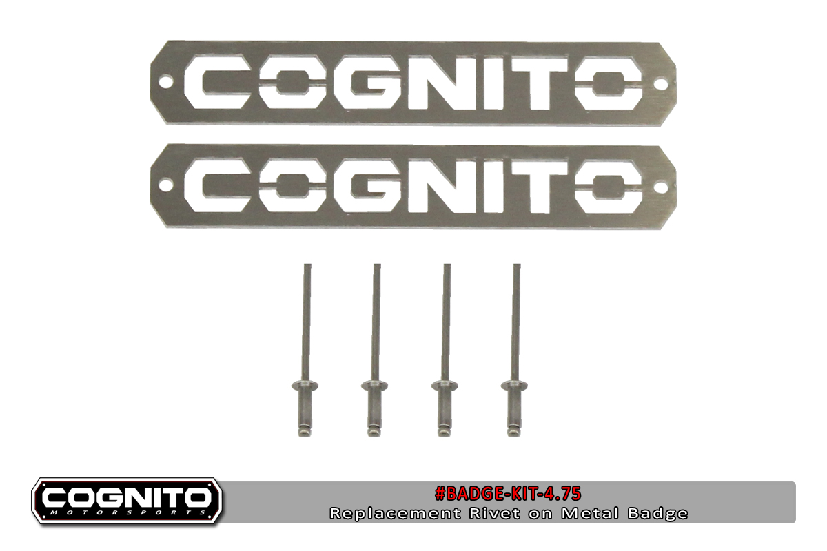 Cognito BADGE-KIT-4.75 Cognito BADGE-KIT-4.75