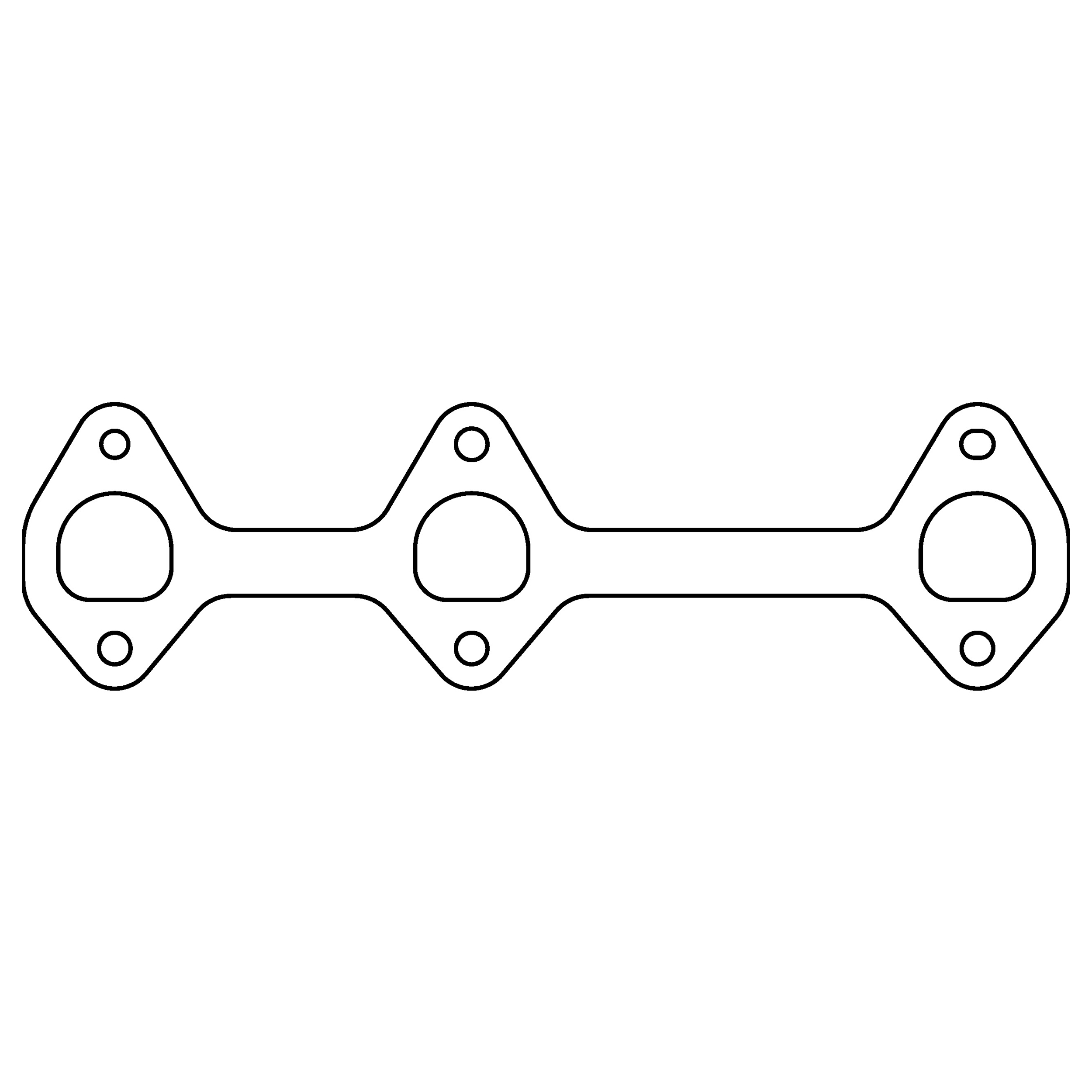 Cometic C15005-064 - GM Gen-3 60 Degree V6 .064in AM Exhaust Manifold Gasket Set Cometic C15005-064 - GM Gen-3 60 Degree V6 .064in AM Exhaust Manifold Gasket Set