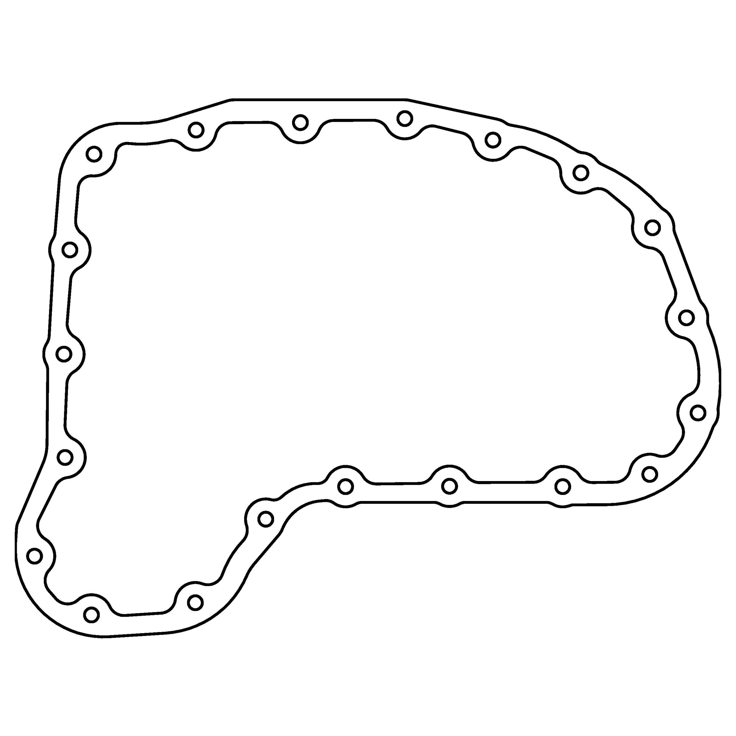 Cometic C14113-060 - Toyota 1GR-FE/2GR-FKS/2TR-FE .060in AFM Oil Pan Gasket - Lower