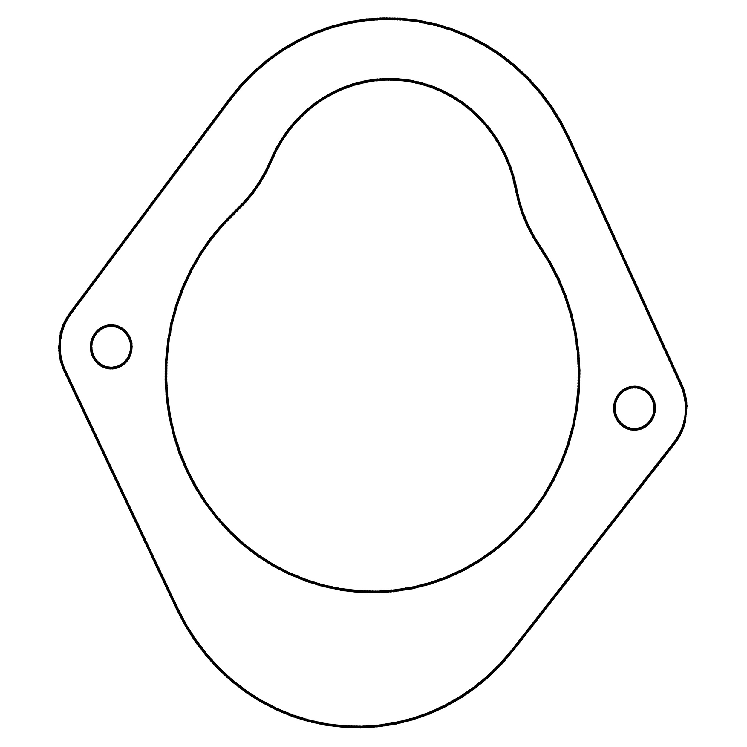 Cometic C15115 - Ford 59A Flathead V8 .094in Cork Distributor Coil Base Gasket - 1945-1948 Cometic C15115 - Ford 59A Flathead V8 .094in Cork Distributor Coil Base Gasket - 1945-1948