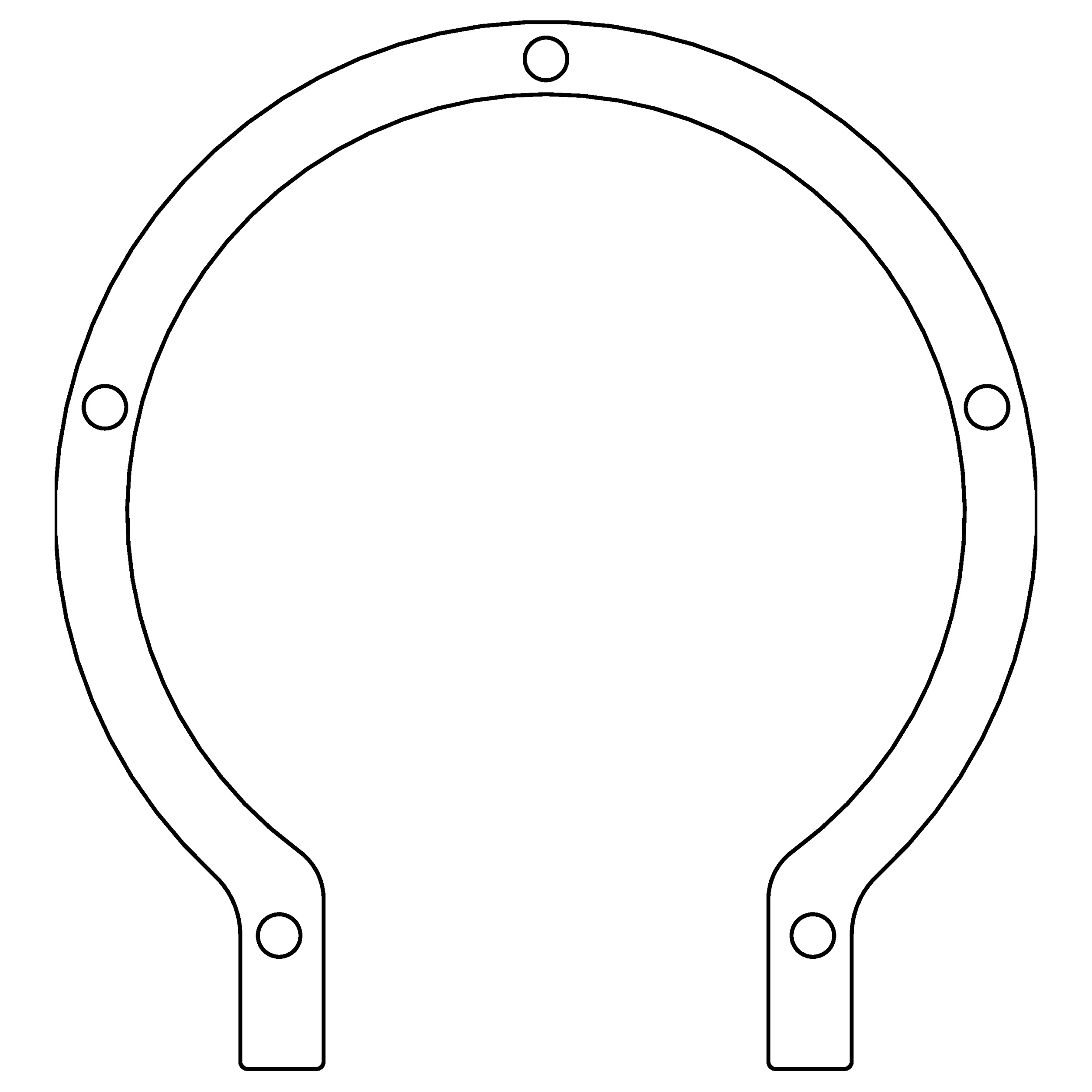 Cometic C15134 - Ford 59A Flathead V8 .015in Fiber Timing Cover Gasket