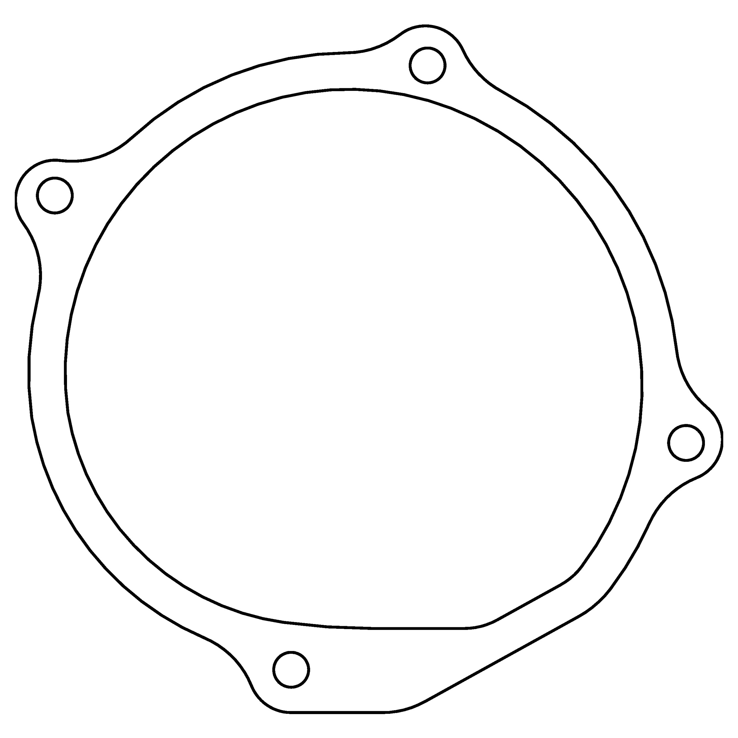 Cometic C15087 - Gasket Automotive Ford Y-Block .031 in Fiber Water Pump Gasket