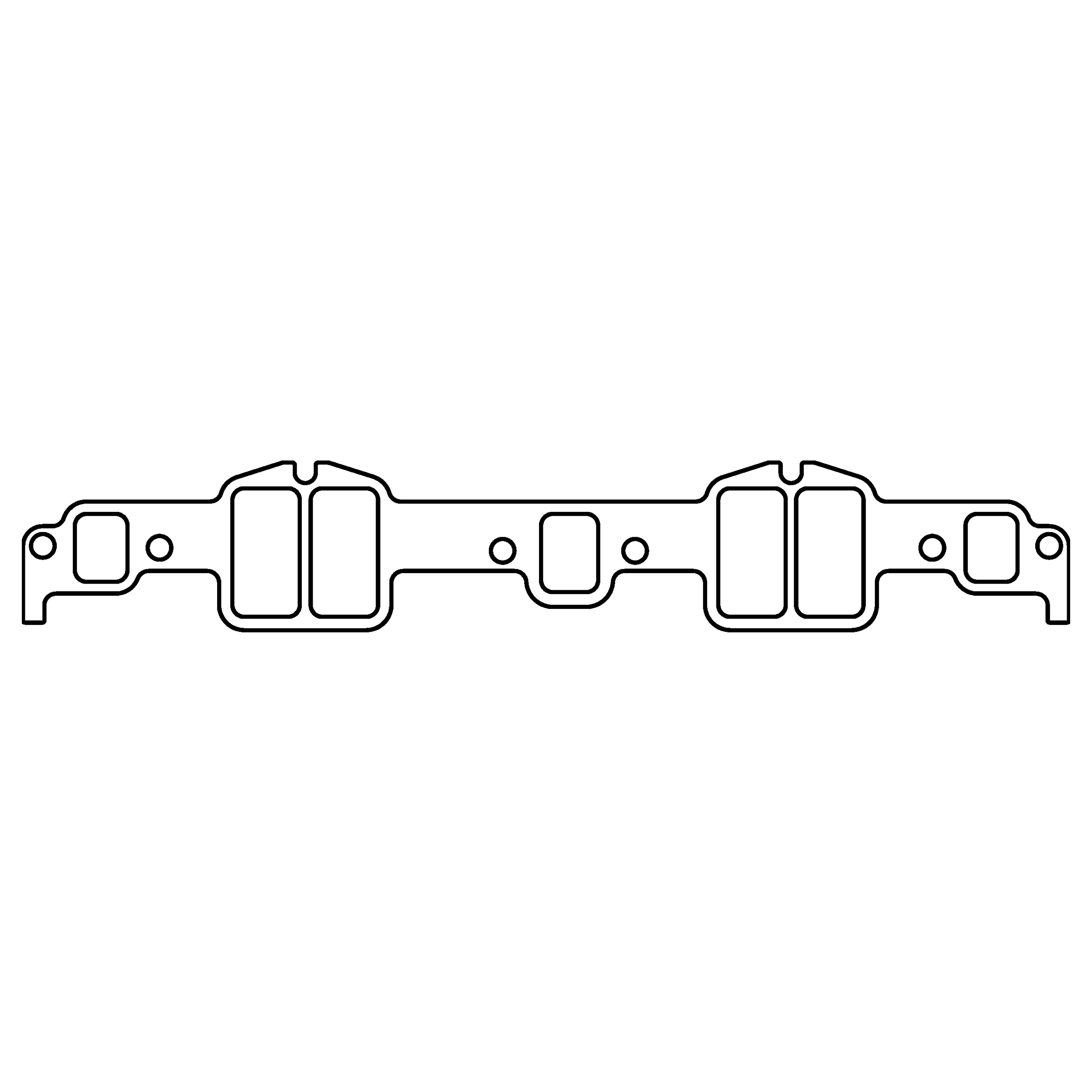 Cometic C15039-059 - Chevrolet 348/409 W-Series Big Block V8 .059 Fiber Intake Manifold Gasket Set