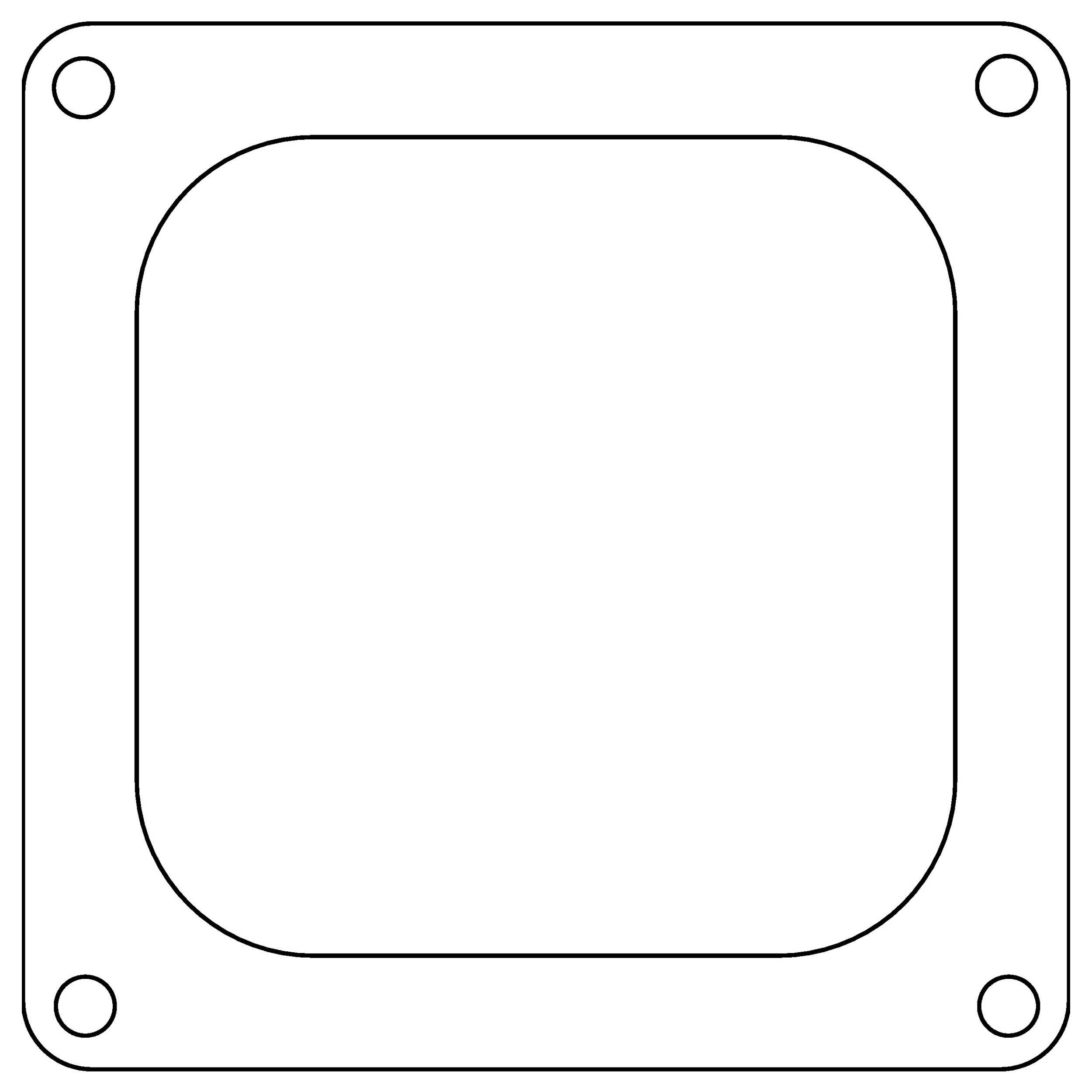 Cometic C15238 - Holley 4500 Dominator .047in Fiber Carburetor Gasket - 4.775in x 4.775in - Open Plenum Cometic C15238 - Holley 4500 Dominator .047in Fiber Carburetor Gasket - 4.775in x 4.775in - Open Plenum