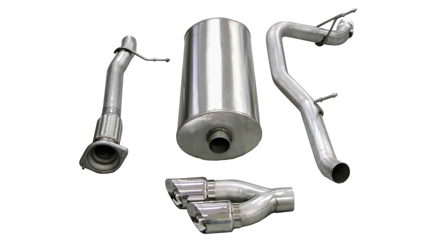 Corsa Performance 14298 - 3.0 Inch Cat-Back Sport Single Side Exhaust 4.0 Inch Polished Tips 07-10 Cadillac Escalade ESV/EXT/GMC Yukon XL Denali 6.2L V8 Stainless Steel Performance Corsa Performance 14298 - 3.0 Inch Cat-Back Sport Single Side Exhaust 4.0 Inch Polished Tips 07-10 Cadillac Escalade ESV/EXT/GMC Yukon XL Denali 6.2L V8 Stainless Steel Performance