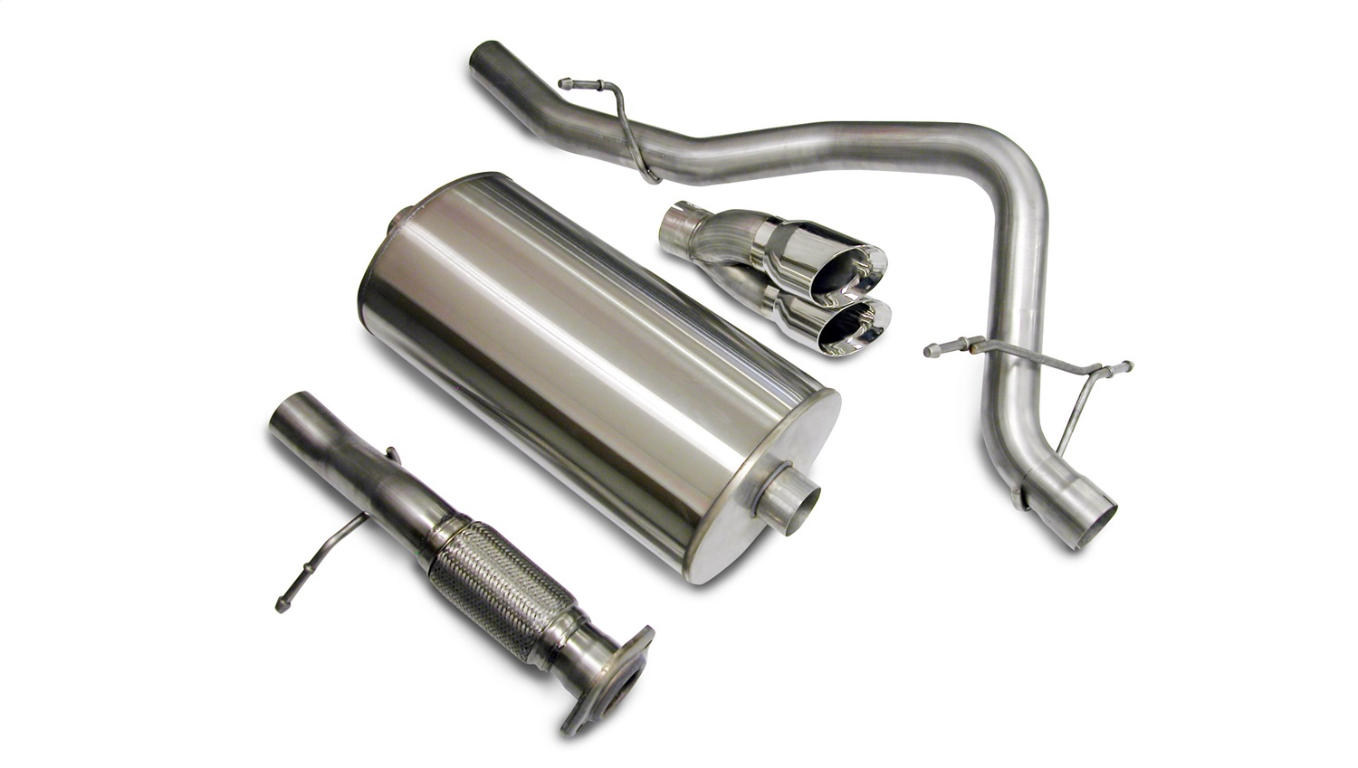 Corsa Performance 14207 - 3.0 Inch Cat-Back Sport Single Rear Exhaust 4.0 Inch Polished Tips 07-08 Chevy Tahoe/GMC Yukon 5.3L V8 Stainless Steel Performance Corsa Performance 14207 - 3.0 Inch Cat-Back Sport Single Rear Exhaust 4.0 Inch Polished Tips 07-08 Chevy Tahoe/GMC Yukon 5.3L V8 Stainless Steel Performance