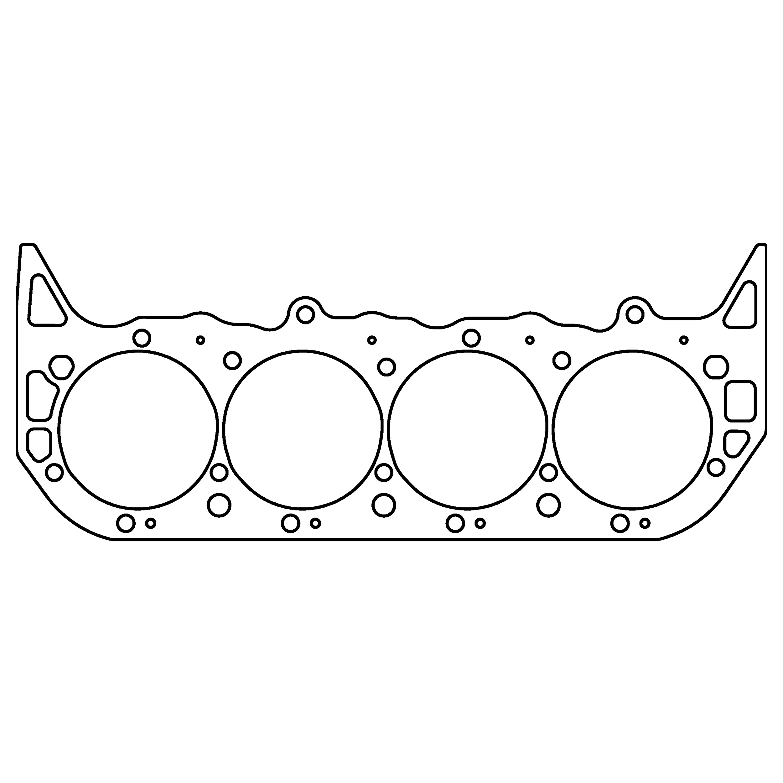 Cometic C15415-043 - Chevy Big Block 4.630in Bore 0.043in Copper Head Gasket Cometic C15415-043 - Chevy Big Block 4.630in Bore 0.043in Copper Head Gasket