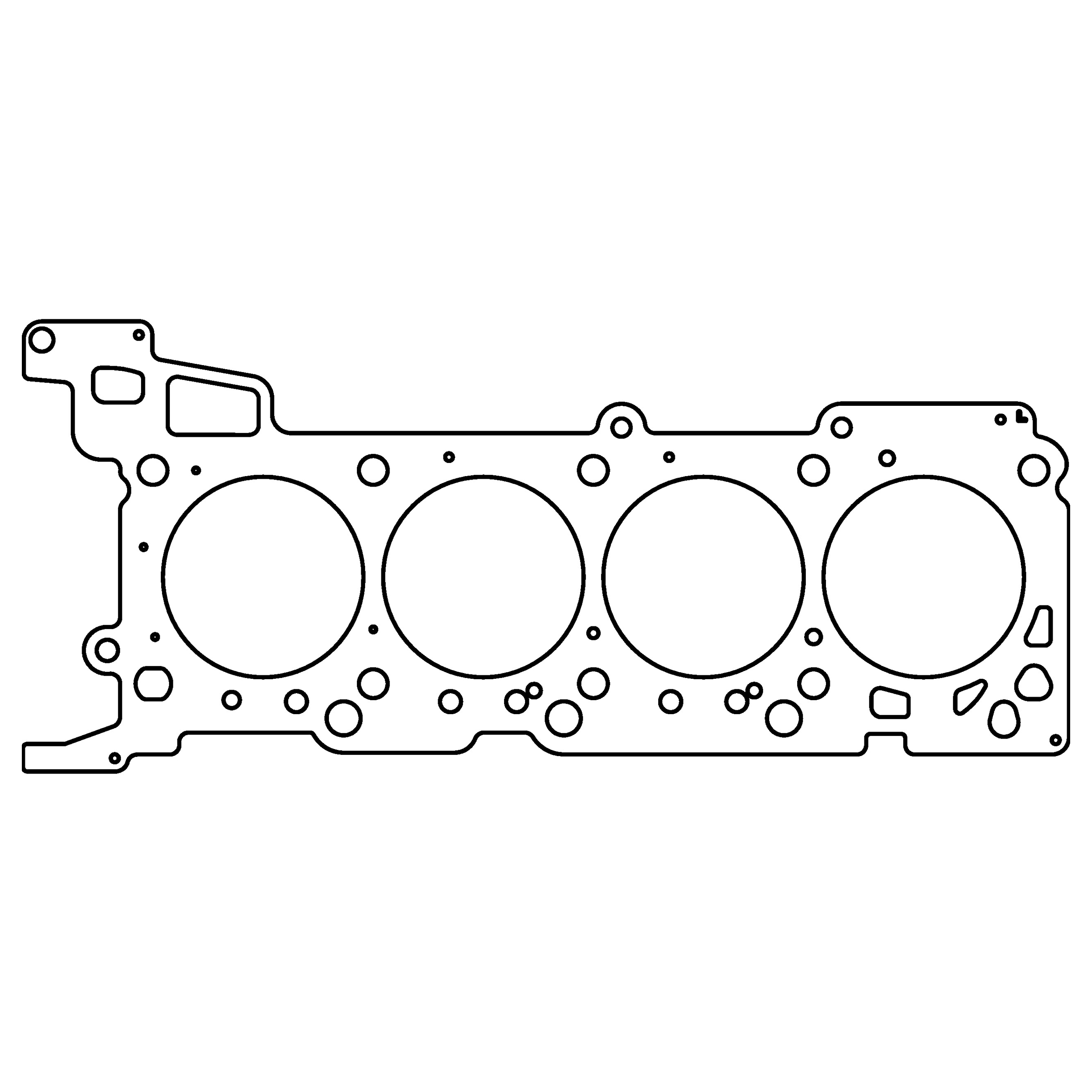 Cometic C15430-054 - Ford 6.2L Boss .054in MLX Cylinder Head Gasket 4.125in Bore - LHS