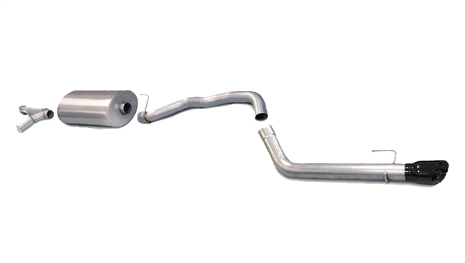 Corsa Performance 14573BLK - 3.0 Inch Cat-Back Touring Single Rear Exit Exhaust 4.0 Inch Black Tip 08-17 Toyota Sequoia 5.7L V8 Stainless Steel Performance Corsa Performance 14573BLK - 3.0 Inch Cat-Back Touring Single Rear Exit Exhaust 4.0 Inch Black Tip 08-17 Toyota Sequoia 5.7L V8 Stainless Steel Performance