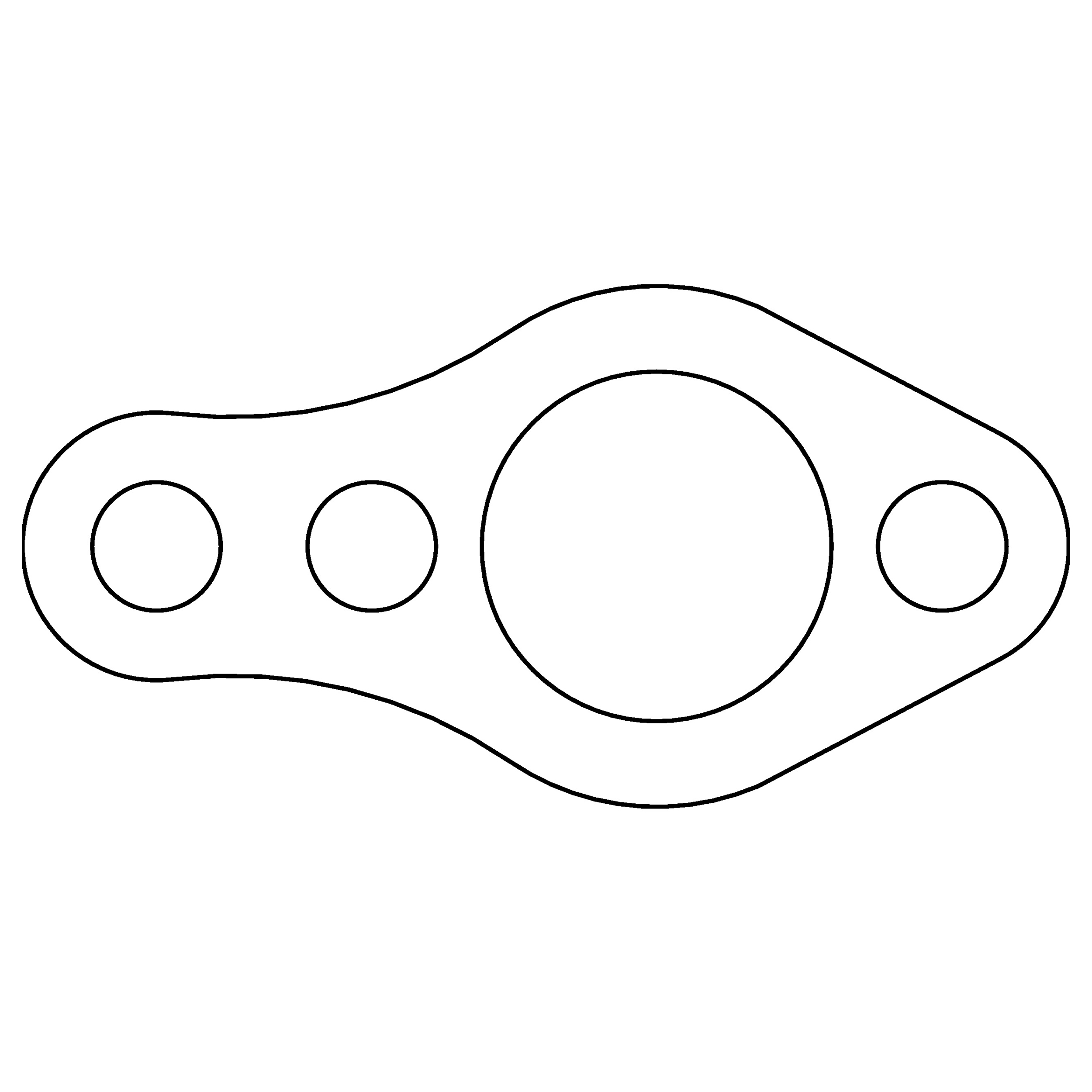 Cometic C15618 - Chevrolet Gen-1 Small Block V8 .031in Fiber Water Pump Mounting Gasket