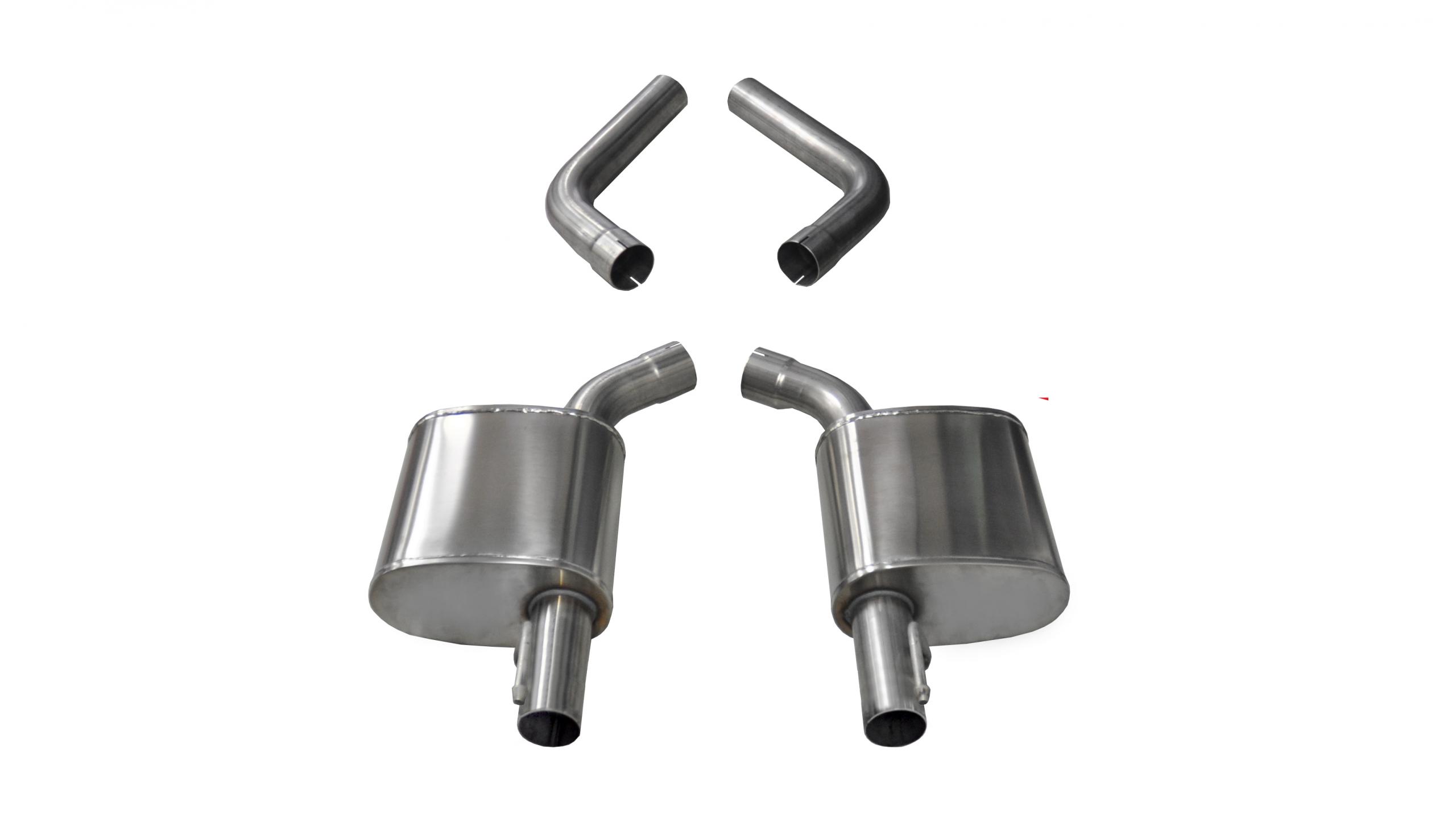 Corsa Performance 21022 - 4.5 Inch Axle-Back Dual Rear Exit 17-18 Charger 5.7L with Dumps Performance Corsa Performance 21022 - 4.5 Inch Axle-Back Dual Rear Exit 17-18 Charger 5.7L with Dumps Performance