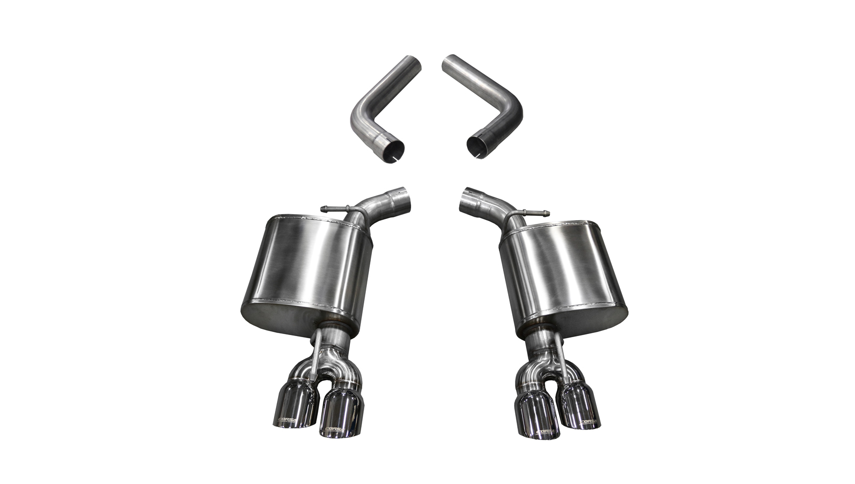 Corsa Performance 21020 - 3.5 Inch Axle-Back Dual Side Exit 15-18 Challanger with Polished Pro-Series Tips Performance Corsa Performance 21020 - 3.5 Inch Axle-Back Dual Side Exit 15-18 Challanger with Polished Pro-Series Tips Performance
