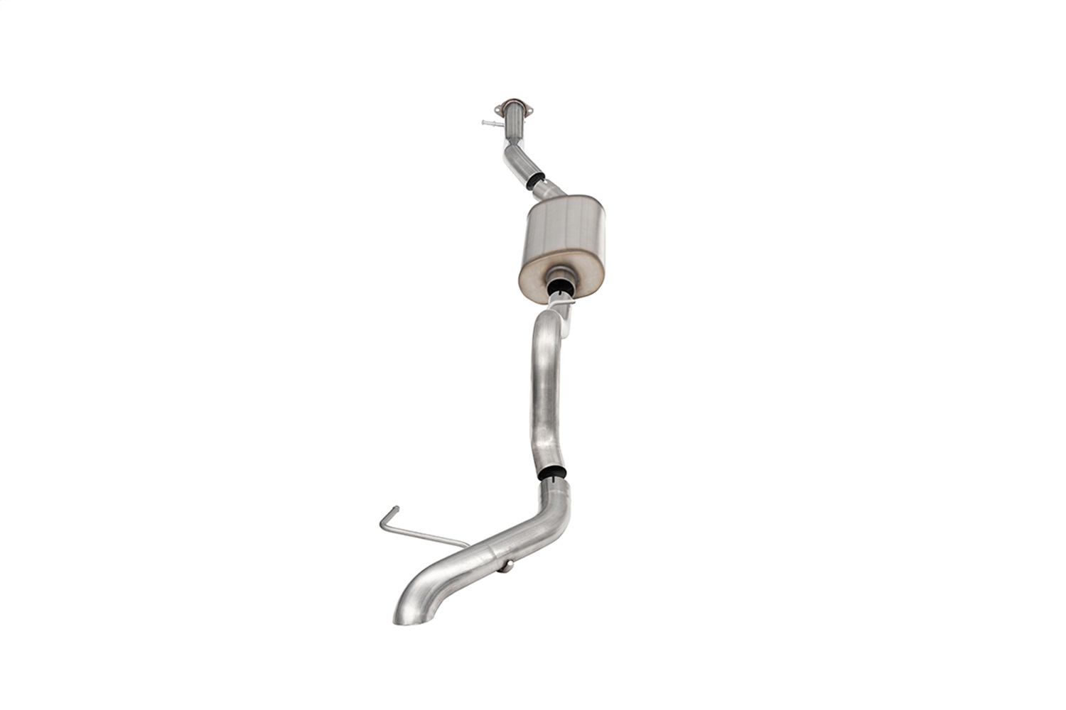 Corsa Performance 21205 - 2021-2025 Ford Bronco 2.3L 4-Door 2.75in Cat-Back Single Side Exhaust w/ Turndown ExhaustTip Corsa Performance 21205 - 2021-2025 Ford Bronco 2.3L 4-Door 2.75in Cat-Back Single Side Exhaust w/ Turndown ExhaustTip