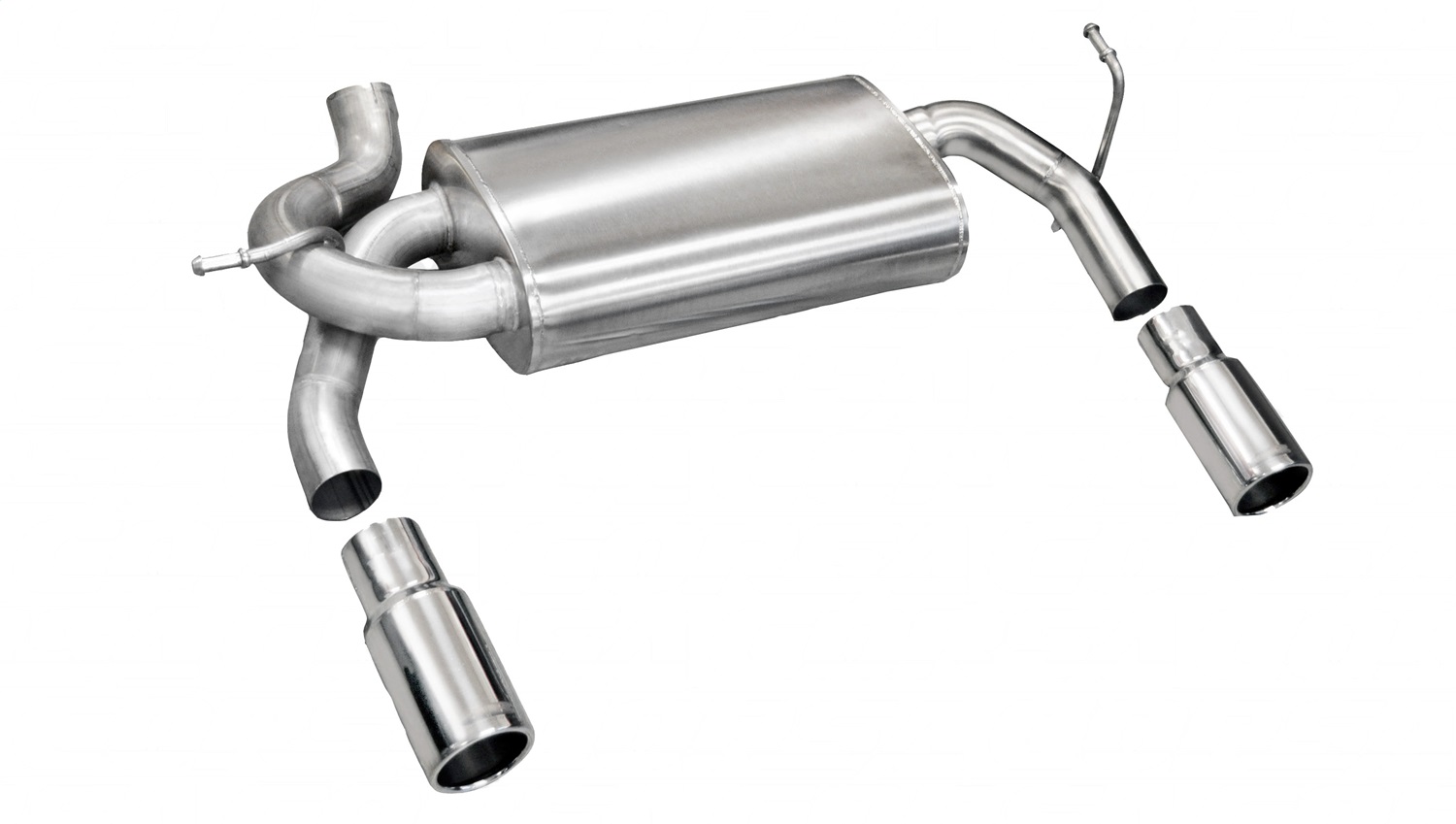 Corsa Performance 24412 - 2.5 Inch Axle-Back Sport Dual Rear Exhaust Rolled 3.5 Inch Polished Tips Jeep Wrangler JK 07-11 3.8L V6/12-Present 3.6L V6 Stainless Steel dB Performance by Corsa Performance 24412 - 2.5 Inch Axle-Back Sport Dual Rear Exhaust Rolled 3.5 Inch Polished Tips Jeep Wrangler JK 07-11 3.8L V6/12-Present 3.6L V6 Stainless Steel dB Performance by