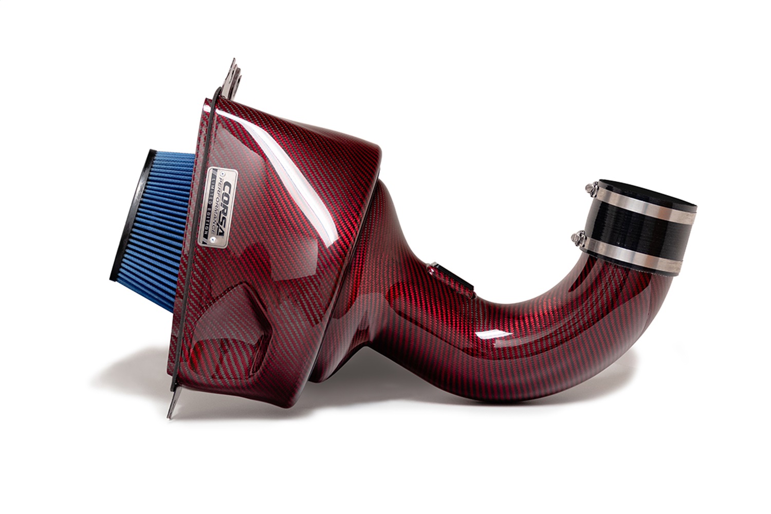 Corsa Performance 44001-R - 2014-19 Chevrolet Corvette C7 6.2L V8 Red Carbon Fiber Air Intake (Does Not Fit Z06/ZR1)