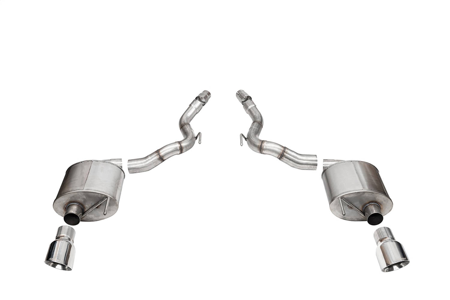 Corsa Performance 21276 - Touring Axle-Back Exhaust System