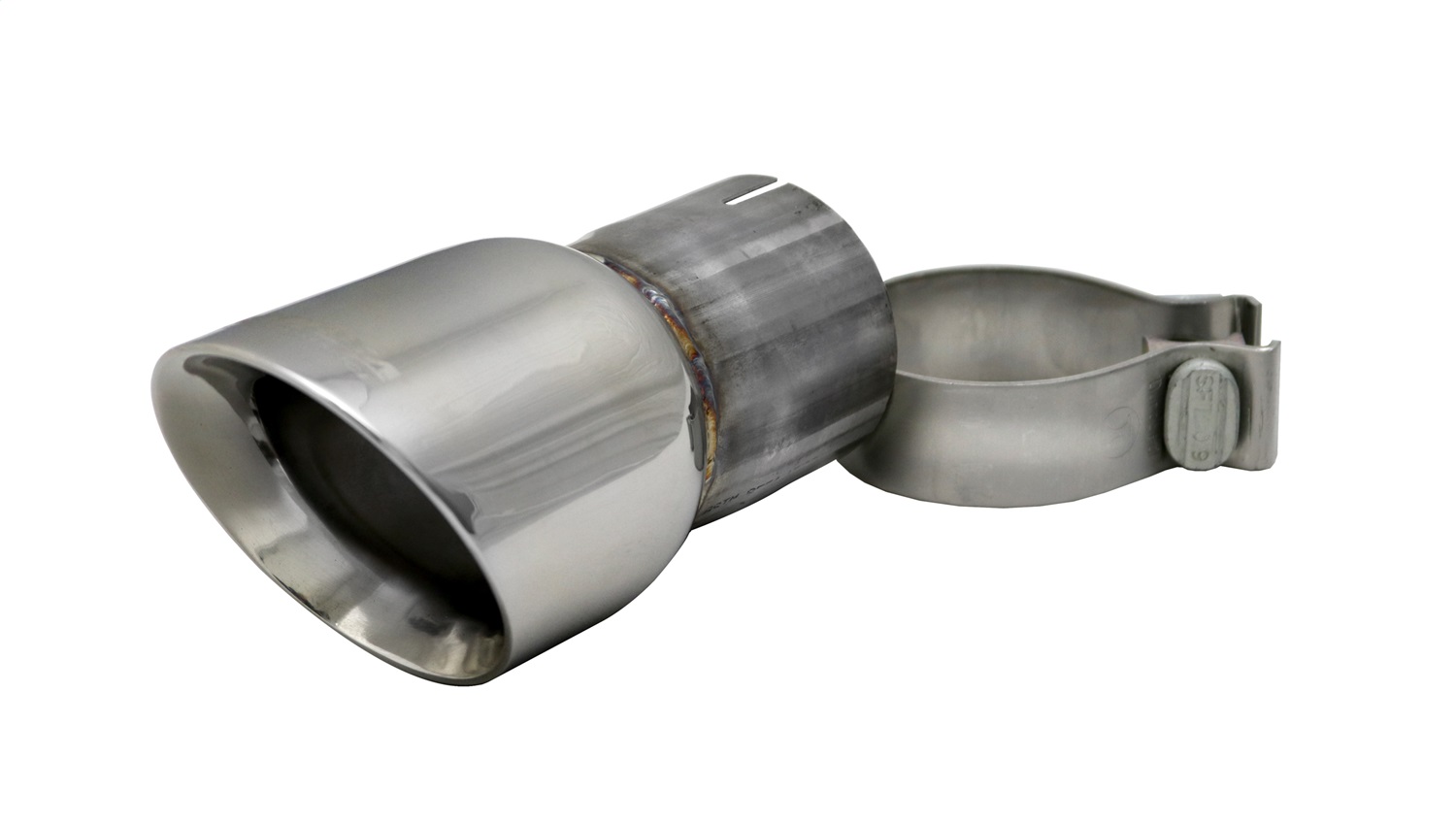 Corsa Performance TK003 - Single 3.5 Inch Polished Pro-Series Tip (Clamp Included) 2.75 Inlet Pipe Universal Stainless Steel Performance Corsa Performance TK003 - Single 3.5 Inch Polished Pro-Series Tip (Clamp Included) 2.75 Inlet Pipe Universal Stainless Steel Performance