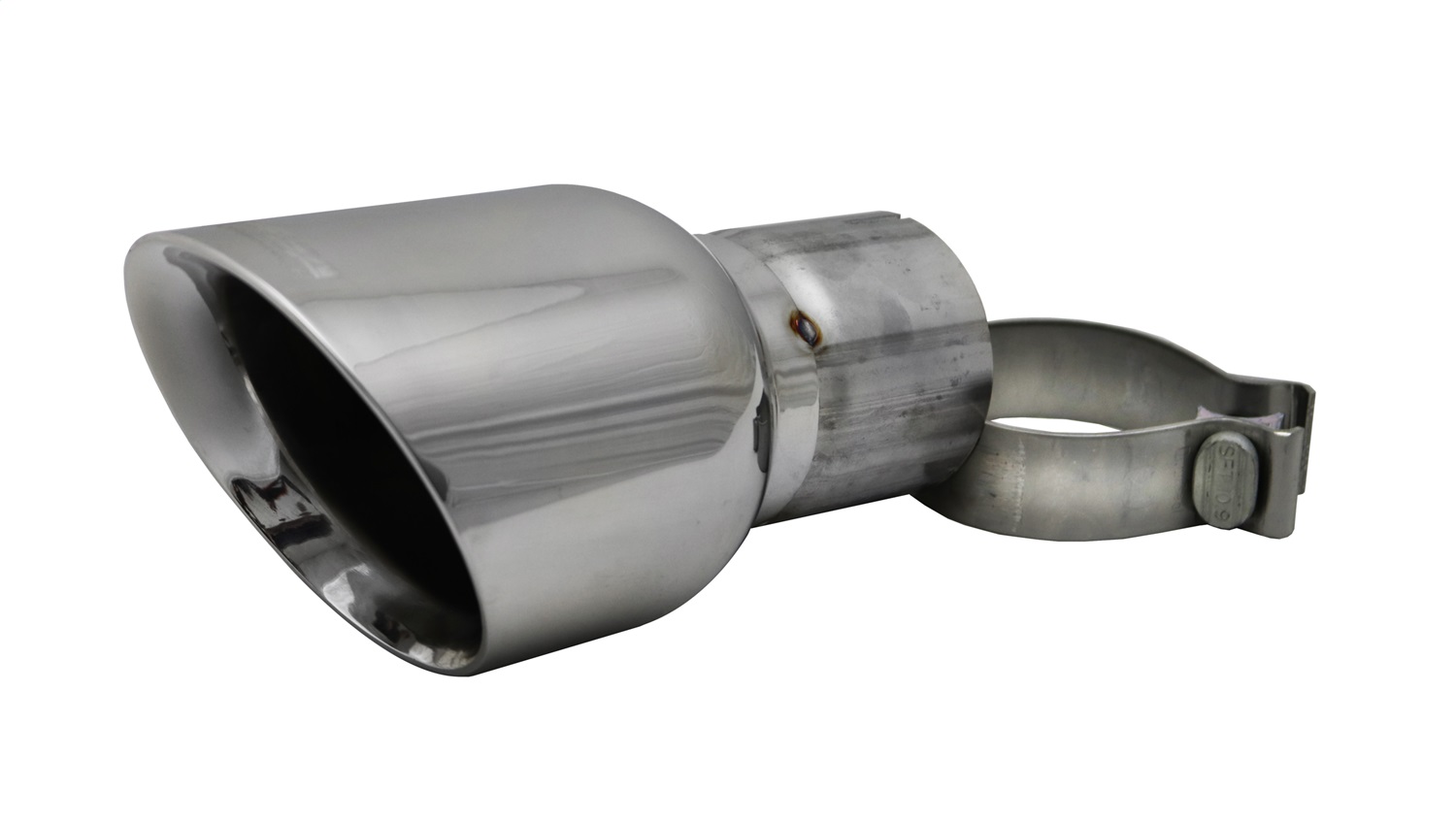 Corsa Performance TK009 - Single 4.5 Inch Polished Pro-Series Tip (Clamp Included) 3.0 Inch Inlet Fits 09-17 Dodge Ram (2 Required) Stainless Steel  Performance
