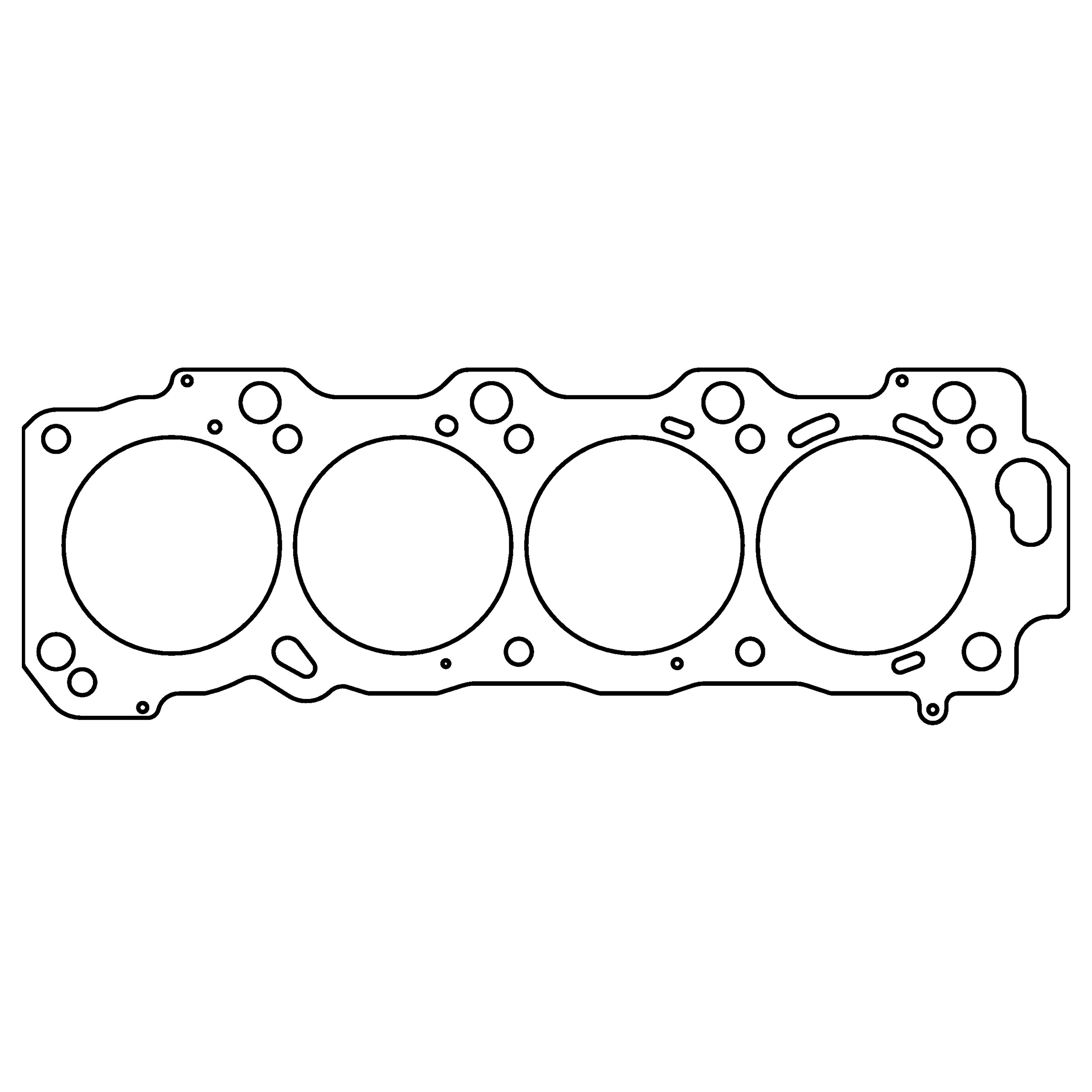 Cometic C4212-080 - Toyota 2UZ-FE .080in 98mm Bore Left Hand Side MLS Cylinder Head Gasket