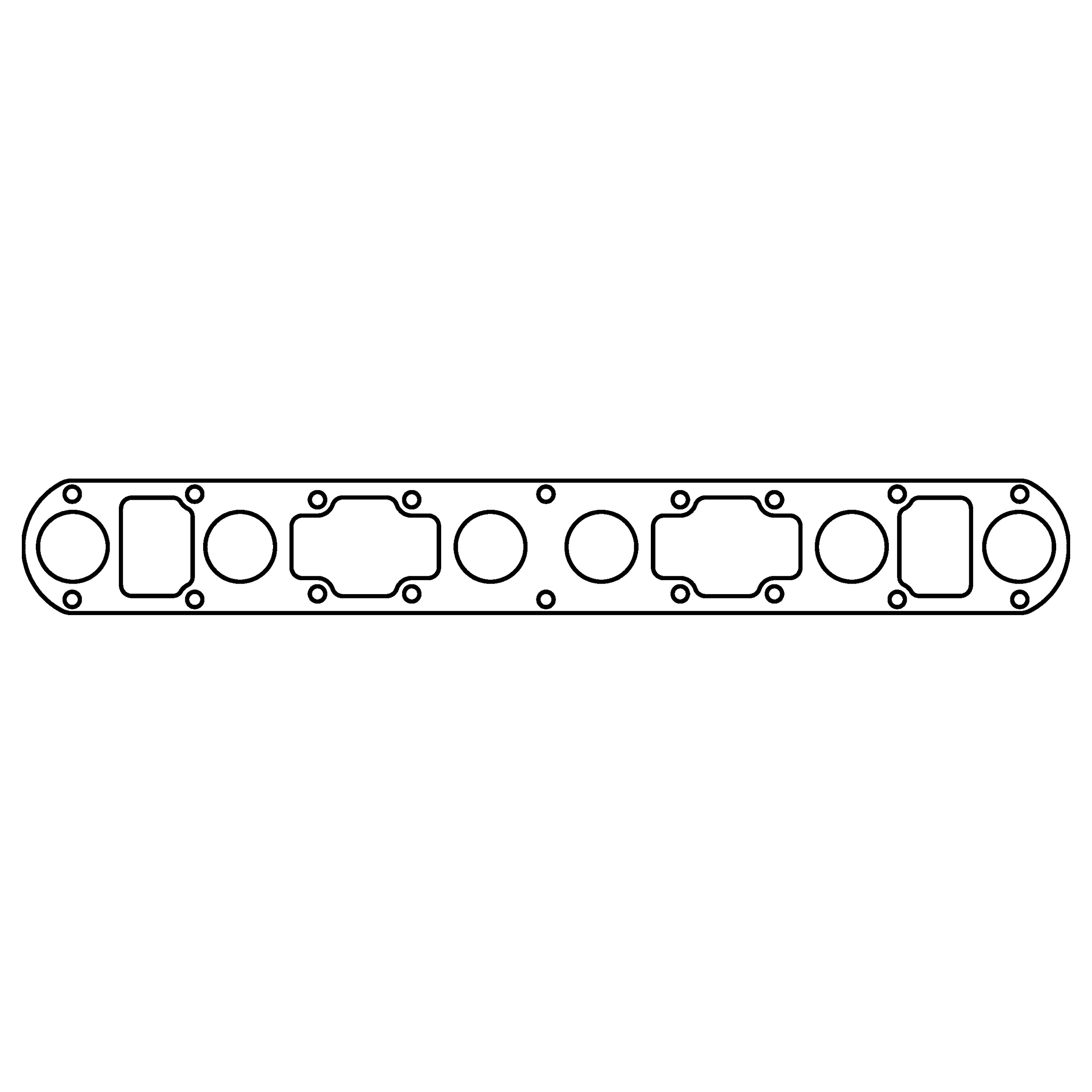 Cometic C4244-060 - Jaguar XK6 .060in AFM Intake Manifold Gasket - With B Type Heads Cometic C4244-060 - Jaguar XK6 .060in AFM Intake Manifold Gasket - With B Type Heads