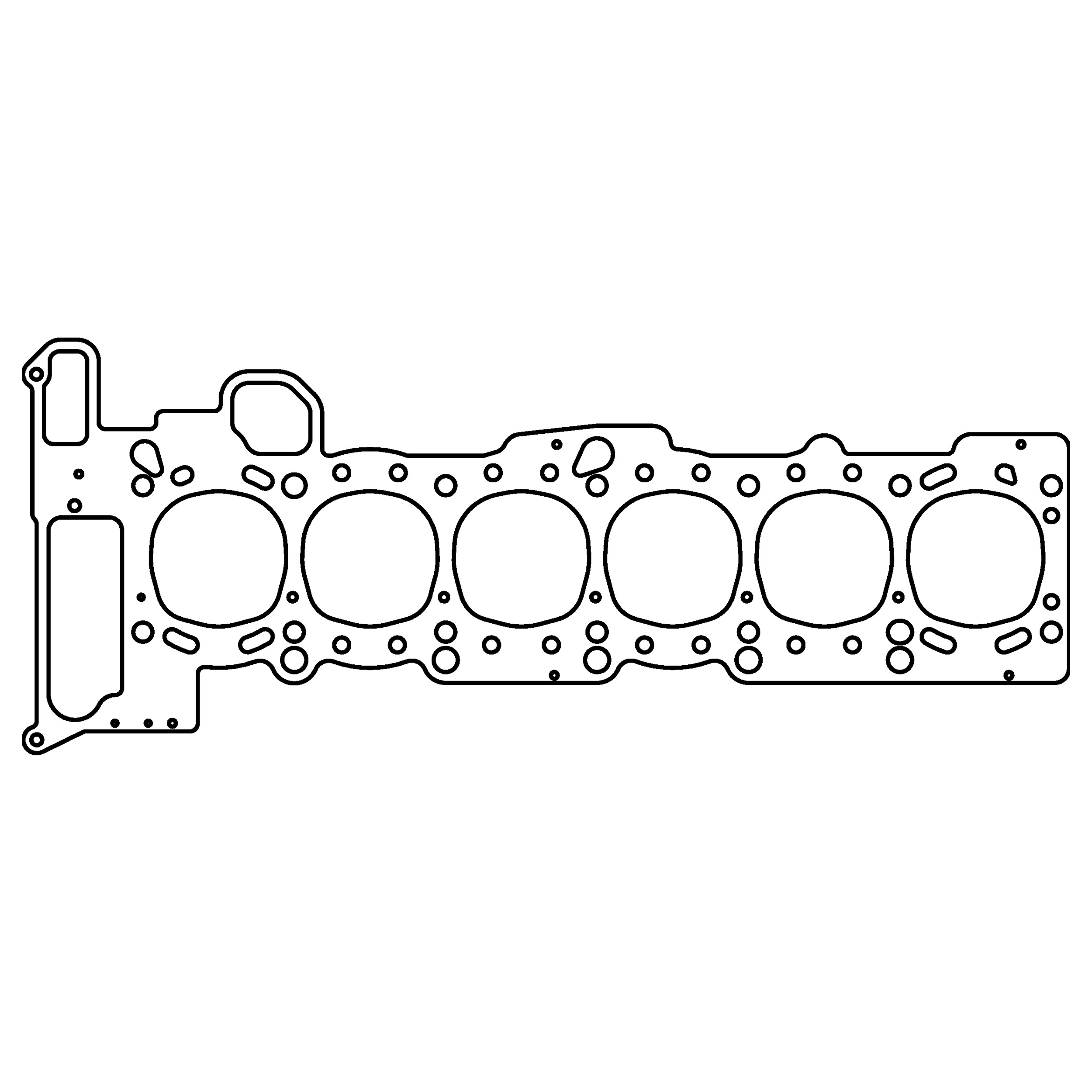 Cometic C4351-030 - BMW M54 2.2L 81mm .030 inch MLS Head Gasket