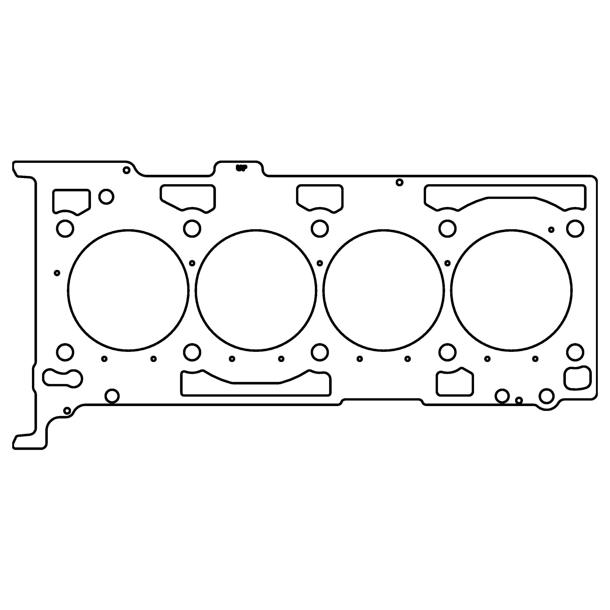 Cometic C4484-044 - Mitsubishi Evo X 90mm .044 Thick Stopper Head Gasket Cometic C4484-044 - Mitsubishi Evo X 90mm .044 Thick Stopper Head Gasket