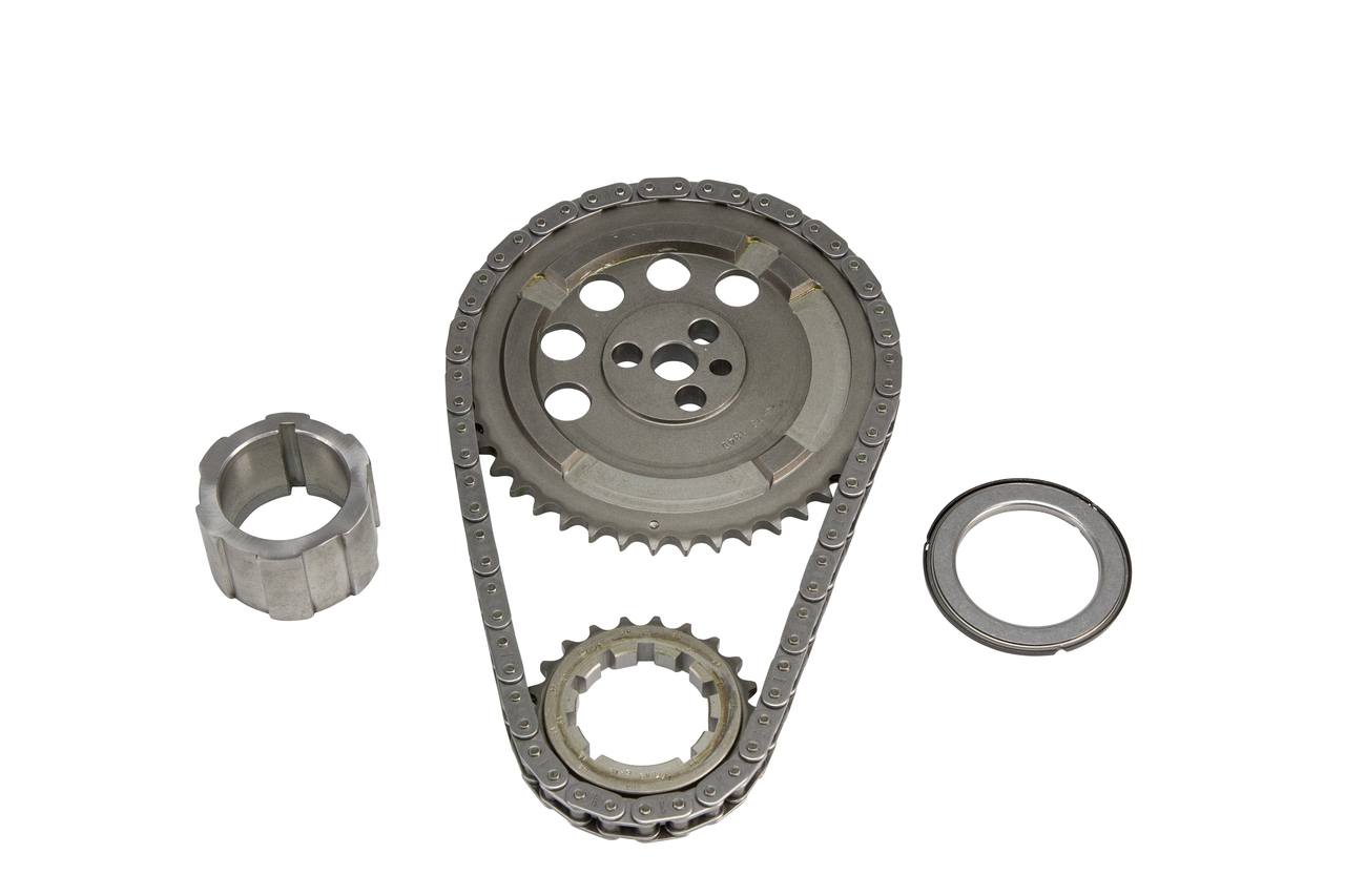 COMP Cams 7113 - Keyway Adjustable Billet 58X Reluctor 3-Bolt Timing Set for GM LS