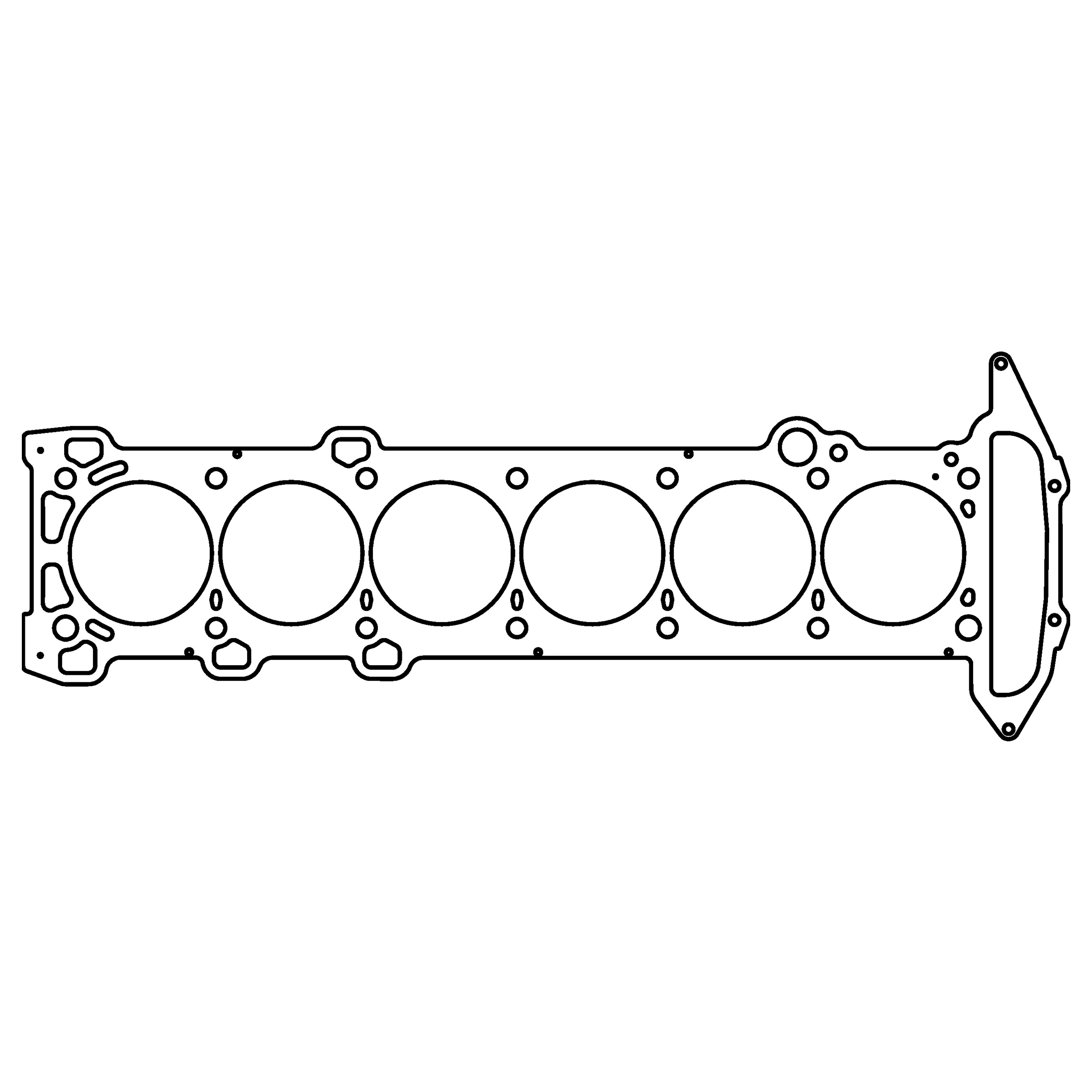 Cometic C4599-040 - Nissan TB48DE .040in MLX Cylinder Head Gasket - 100.5mm Bore Cometic C4599-040 - Nissan TB48DE .040in MLX Cylinder Head Gasket - 100.5mm Bore