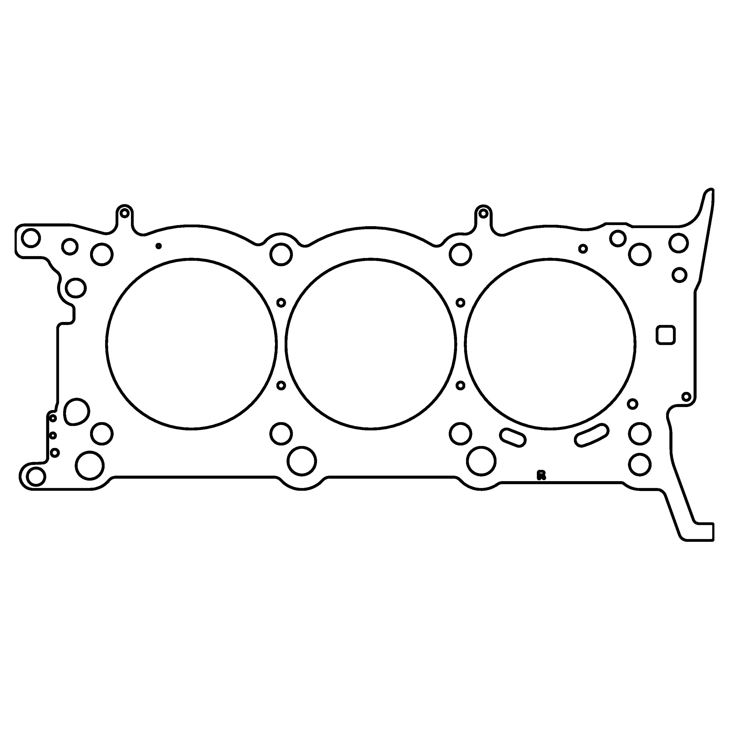 Cometic C4633-032 - Hyundai Lamba 3.8L 92mm Bore .032 inch MLX (RHS) Head Gasket Cometic C4633-032 - Hyundai Lamba 3.8L 92mm Bore .032 inch MLX (RHS) Head Gasket