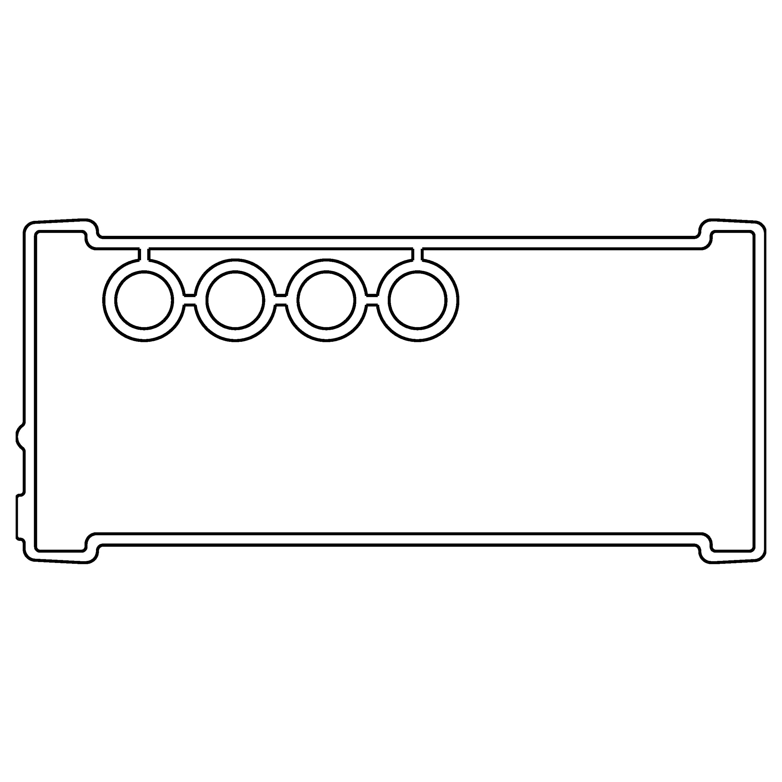 Cometic C4887 - Cosworth FVA/FVC .060in AFM Valve Cover Gasket