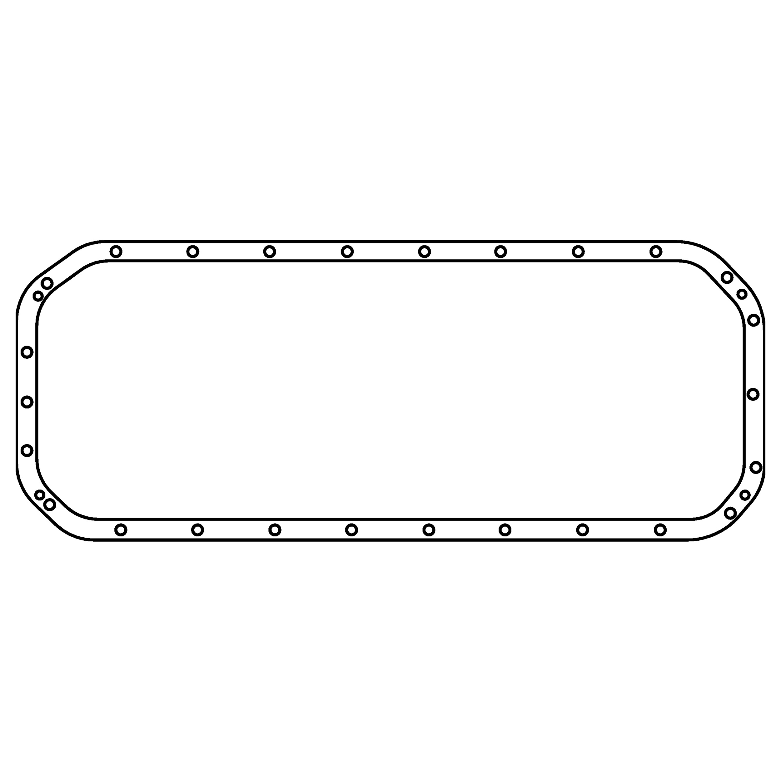 Cometic C4801-060 - Gasket BMW M20B25/M20B27 .060in AFM Oil Pan Gasket