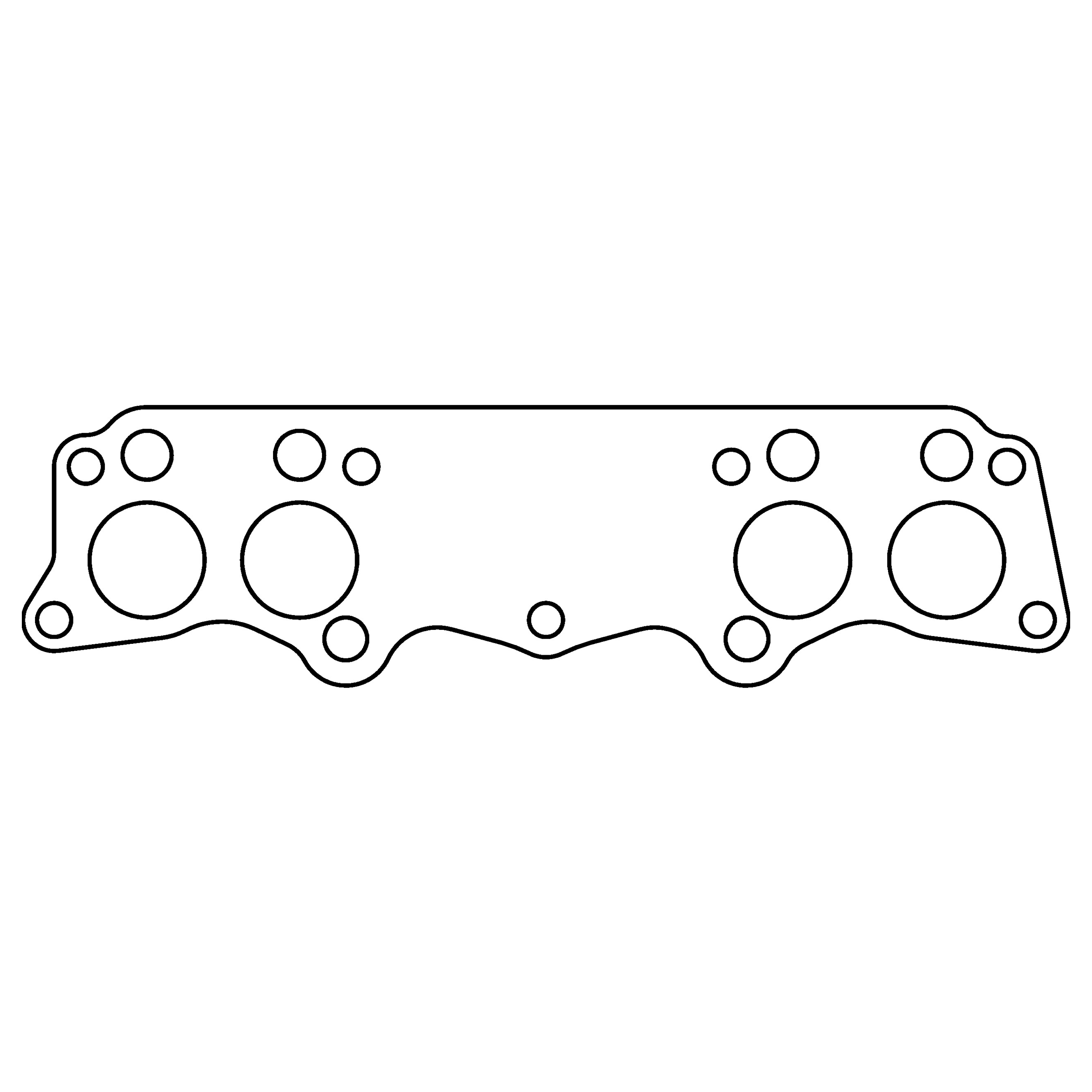Cometic C4938-064 - Gasket Automotive Toyota 22R .064 in AM Exhaust Manifold Gasket; 1983-1984 Cometic C4938-064 - Gasket Automotive Toyota 22R .064 in AM Exhaust Manifold Gasket; 1983-1984