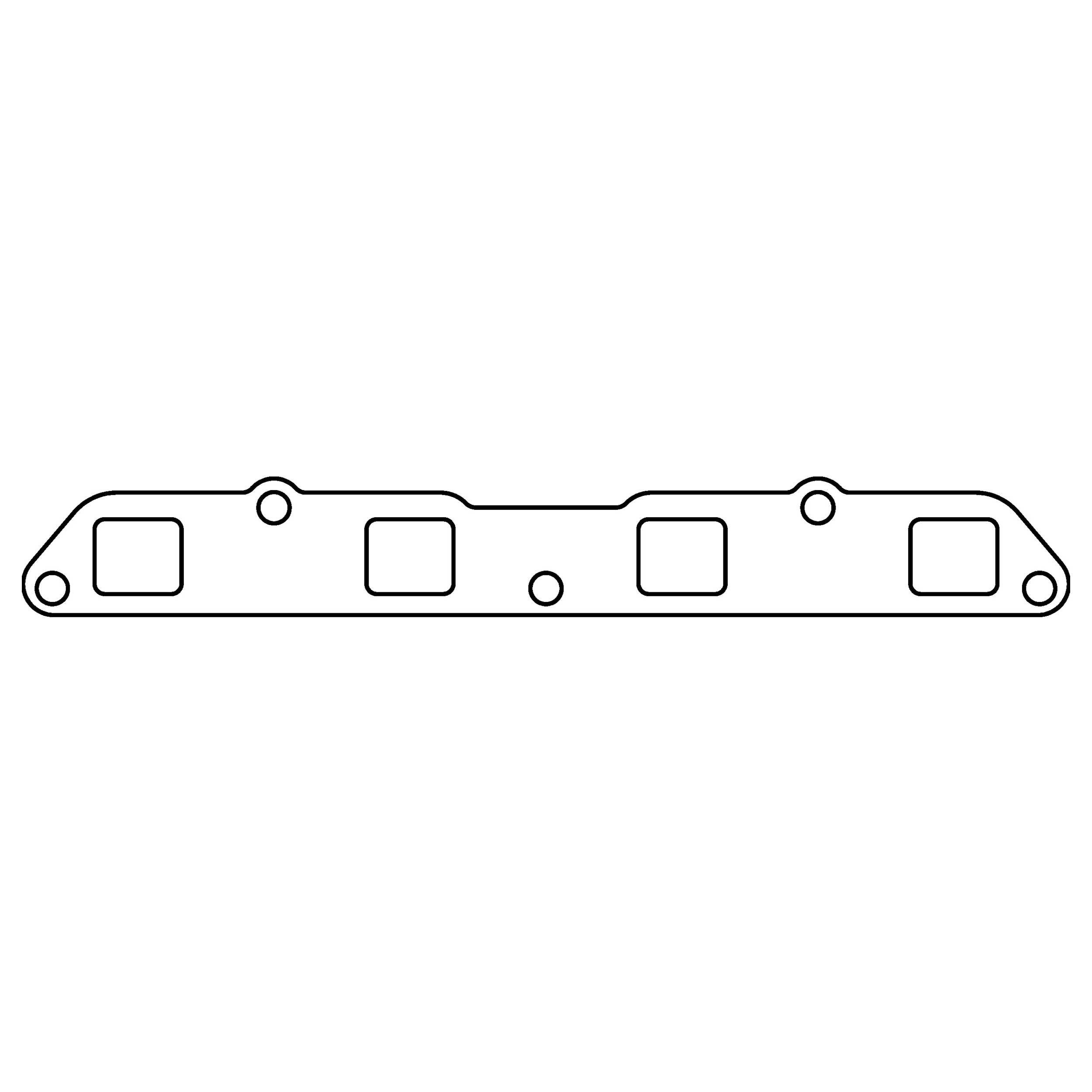Cometic C4930 - Toyota 3T-C .064in AM Exhaust Manifold Gasket Cometic C4930 - Toyota 3T-C .064in AM Exhaust Manifold Gasket