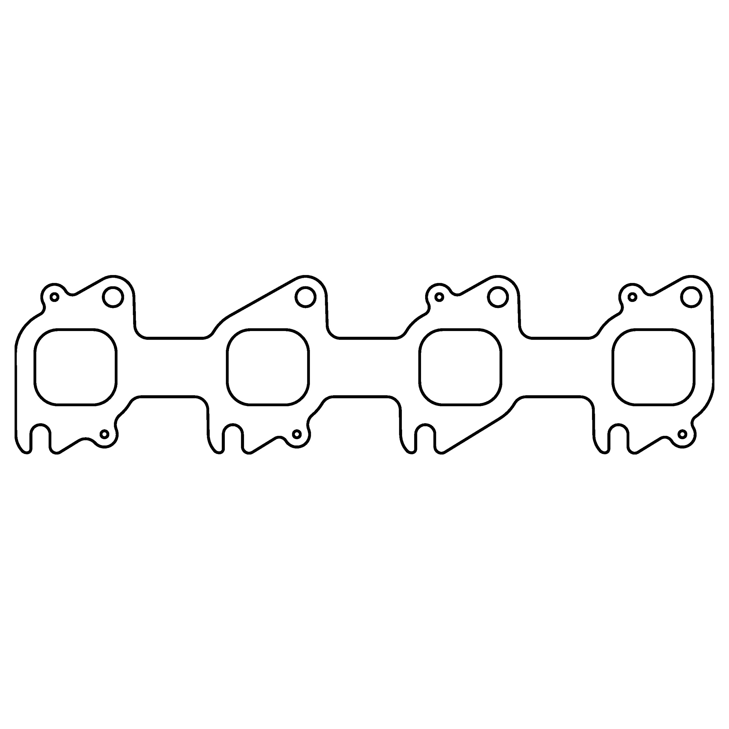 Cometic C5041-030 - Ford 6.2L .030in MLS Exhaust Manifold Gasket Set Cometic C5041-030 - Ford 6.2L .030in MLS Exhaust Manifold Gasket Set