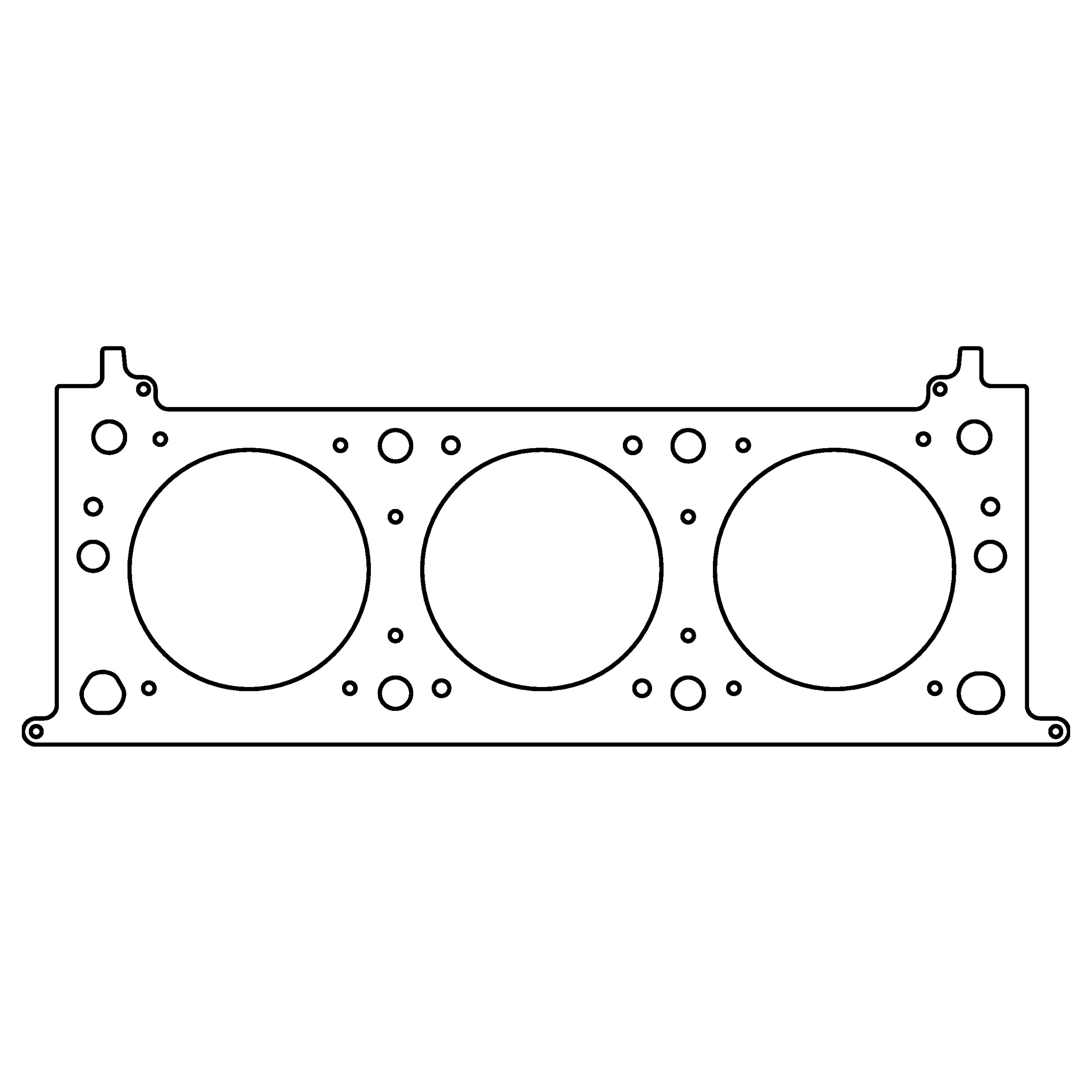 Cometic C5220-040 - GM 3.1L 60 Deg V6 L82 91mm Bore .040in MLS Head Gasket