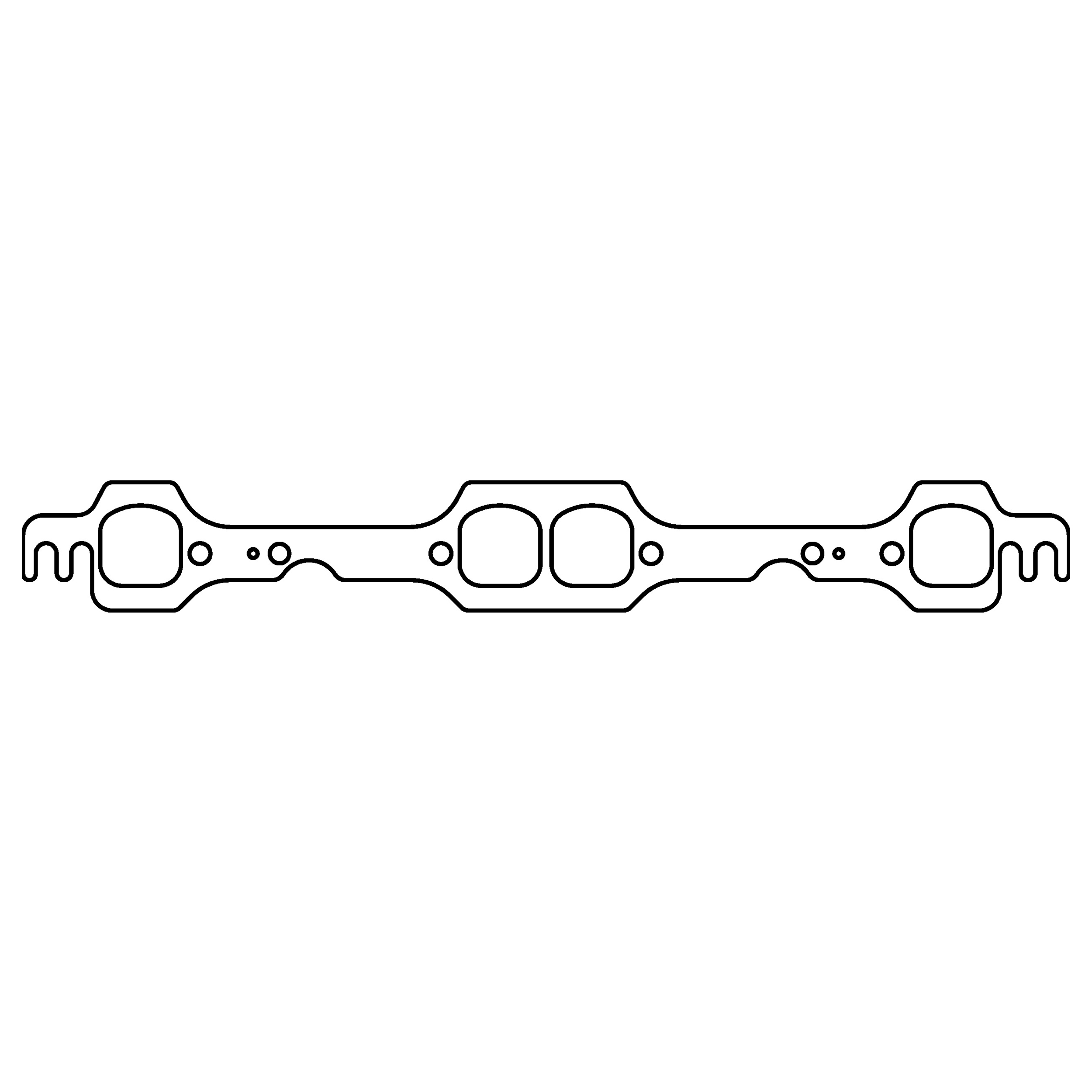 Cometic C5150 - GM LT1/LT4 Gen-2 Small Block V8 .043in Copper Exhaust Mani Gskt Set-1.520in x 1.510in D-Port Cometic C5150 - GM LT1/LT4 Gen-2 Small Block V8 .043in Copper Exhaust Mani Gskt Set-1.520in x 1.510in D-Port