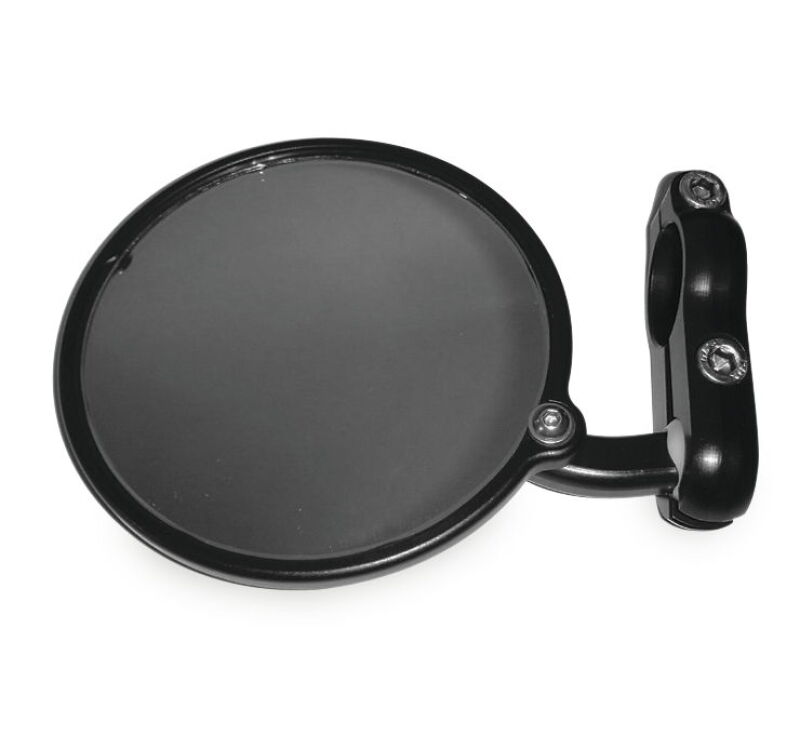 CRG Constructors HS-100-L - CRG Hindsight 3 in. Round Bar-End Mirror Left - Black