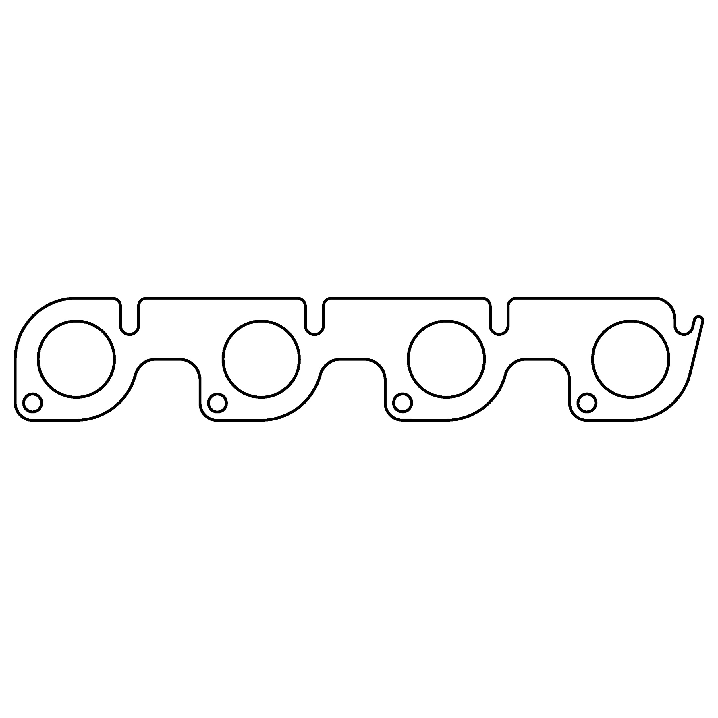 Cometic C5356-064 - Ford 302/351W Windsor V8 .064in AM Exhaust Mani Gskt Set Cometic C5356-064 - Ford 302/351W Windsor V8 .064in AM Exhaust Mani Gskt Set