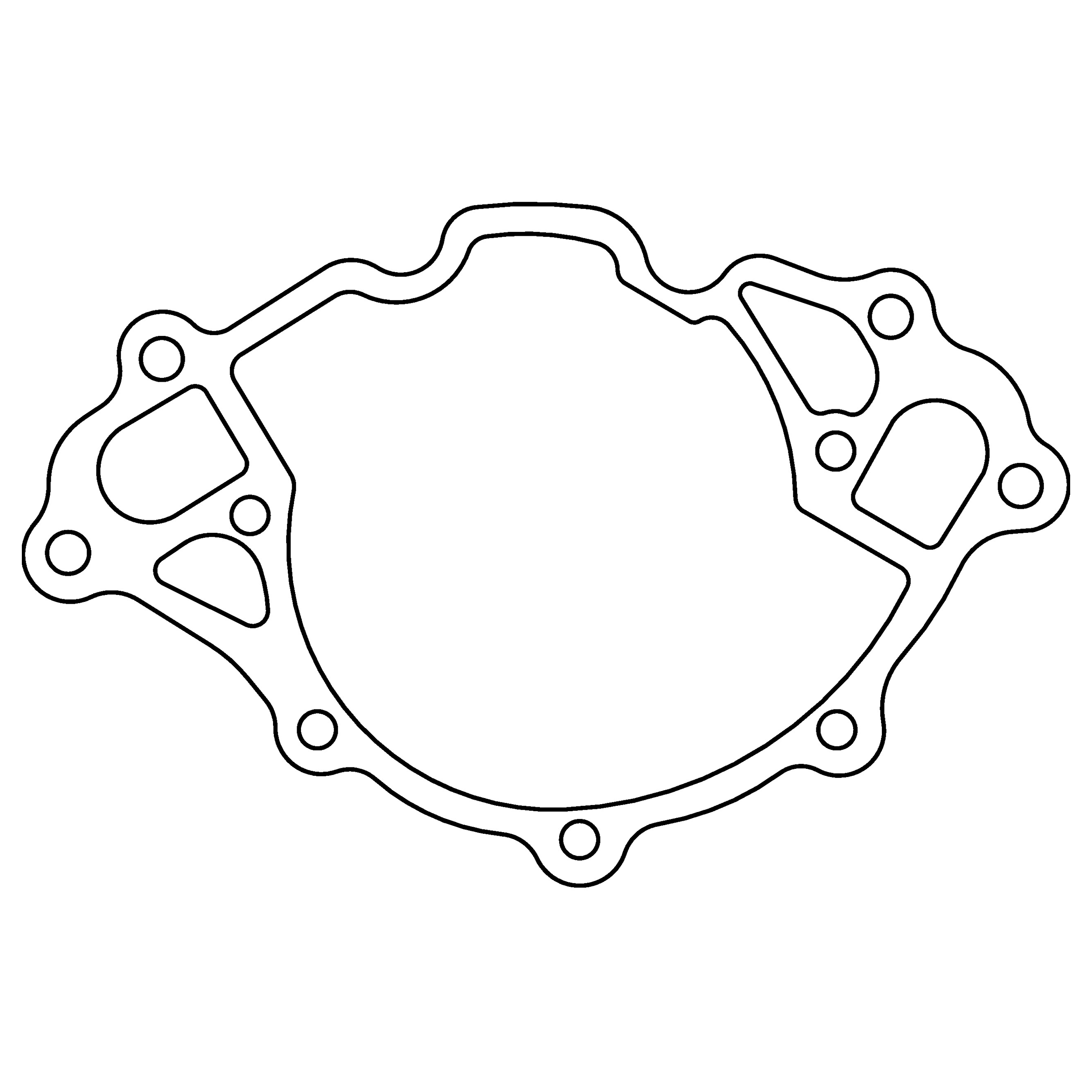 Cometic C5352 - Ford 302/351W Windsor V8 .047in Fiber Water Pump Gasket Cometic C5352 - Ford 302/351W Windsor V8 .047in Fiber Water Pump Gasket