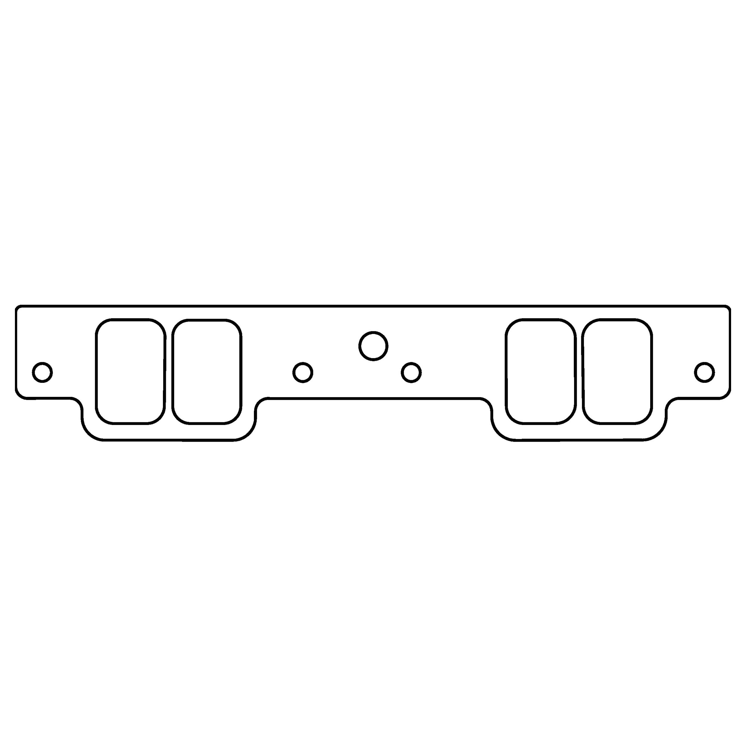 Cometic C5423-059 - Chevy Gen-1 Small Block V8 .059in CFM-20 Intake Manifold Gasket Set - Brodix GB 2000 Heads Cometic C5423-059 - Chevy Gen-1 Small Block V8 .059in CFM-20 Intake Manifold Gasket Set - Brodix GB 2000 Heads