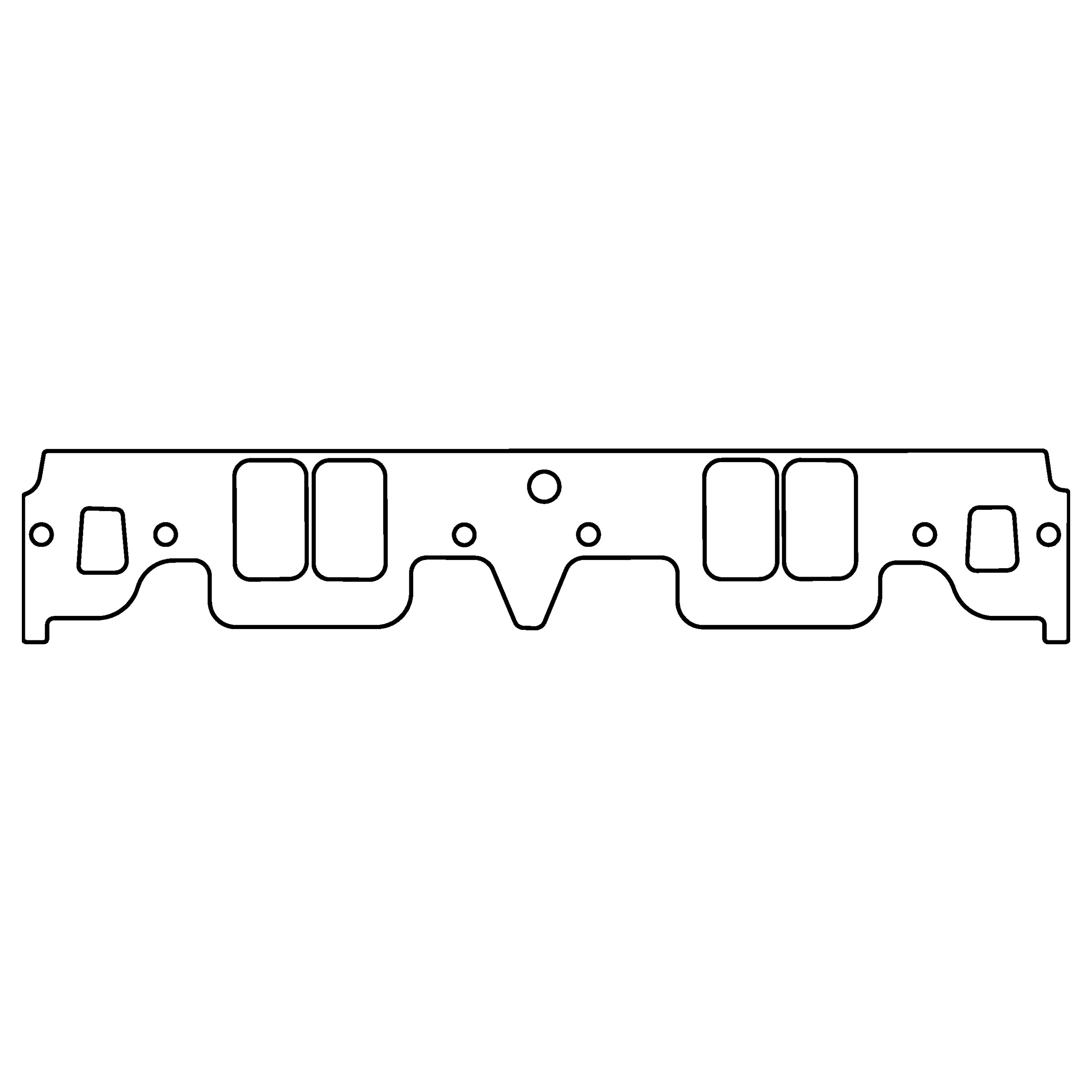 Cometic C5426-059 - Chevrolet Gen-1 Small Block V8 .059in CFM-20 Intake Manifold Gasket Set - Brodix WP247 Head