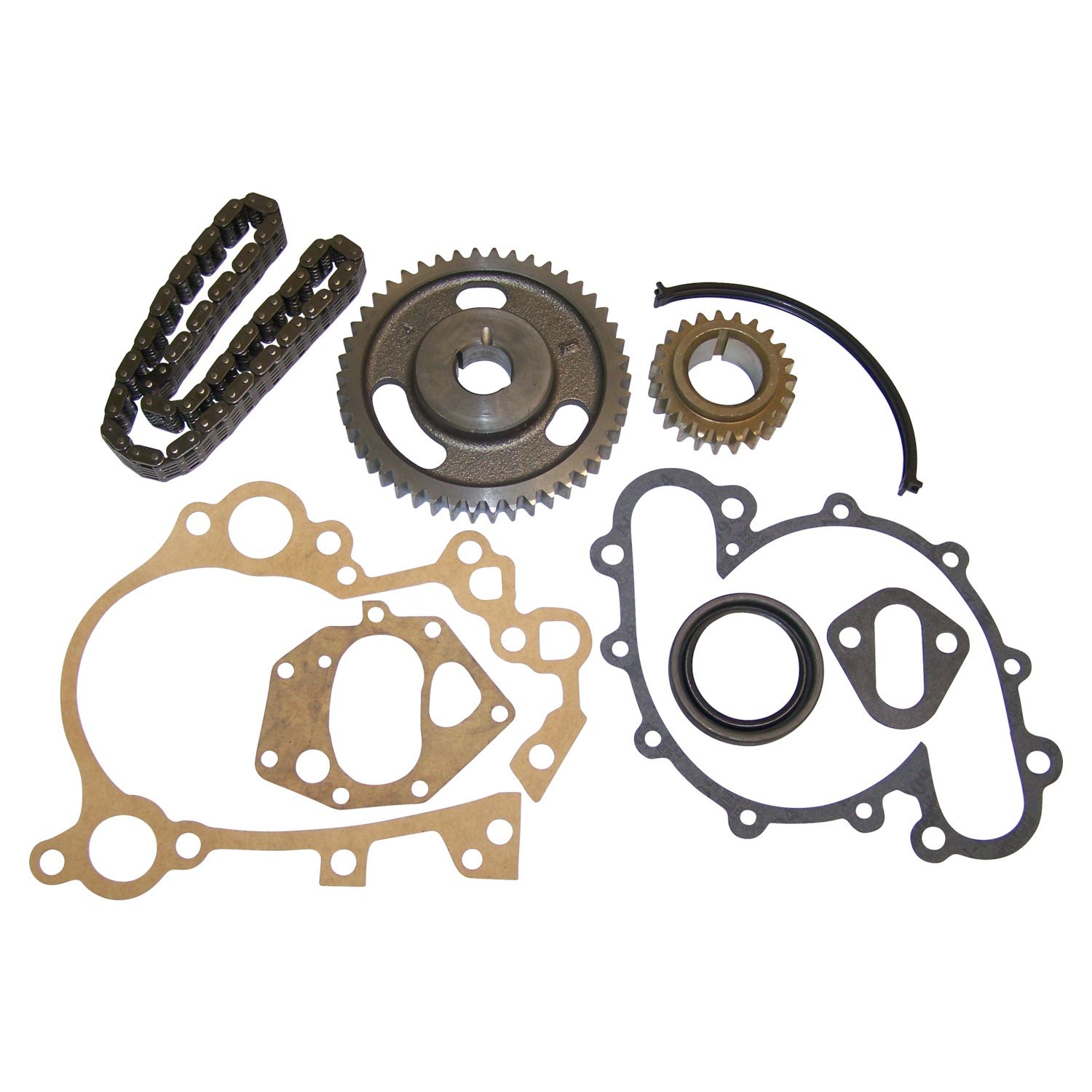 Crown Automotive Jeep Replacement 3185270K - Timing Chain Kit for 1971-1979 Jeep CJs, SJ, J-Series, C104 w/ 8 Cylinder Engine