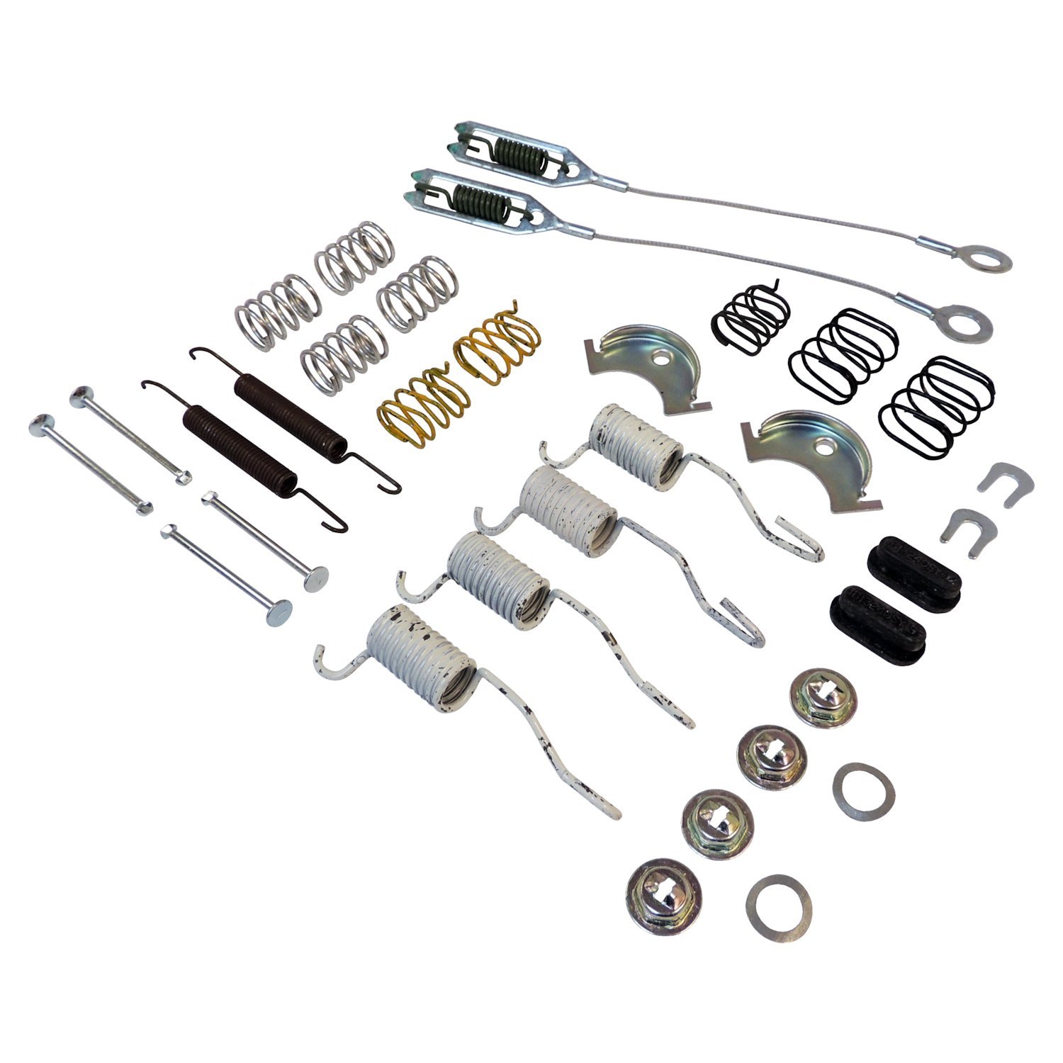 Crown Automotive Jeep Replacement 4636779 - Rear Drum Brake Hardware Kit for 90-06 Jeep YJ, TJ, XJ, MJ, w/ 9" Brakes