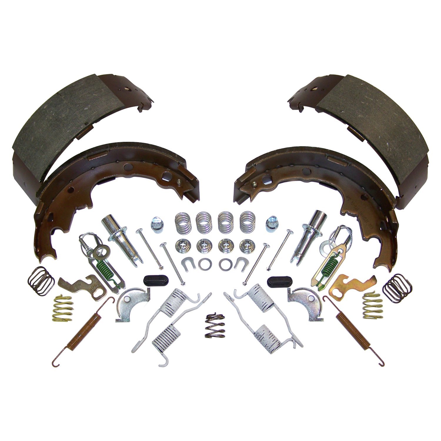 Crown Automotive Jeep Replacement 4723367MK - Rear Brake Shoe Service Kit 90-00 Jeep TJ, YJ, XJ, MJ w/ 9" x 2-1/2" Rear Brakes