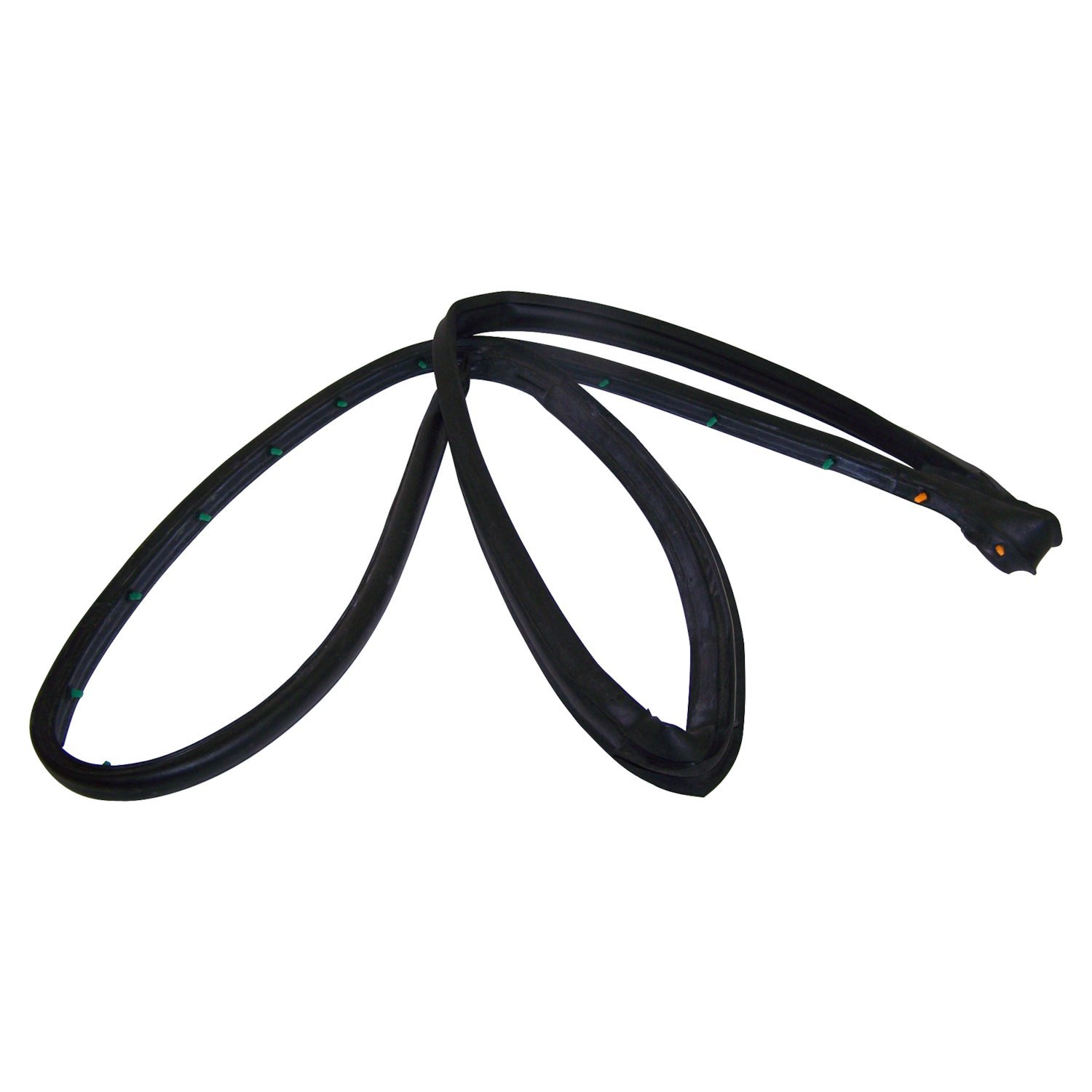Crown Automotive Jeep Replacement 5017463AF - Left Door Weatherstrip for 1997-2006 Jeep TJ Wrangler w/ Full Steel Doors Crown Automotive Jeep Replacement 5017463AF - Left Door Weatherstrip for 1997-2006 Jeep TJ Wrangler w/ Full Steel Doors