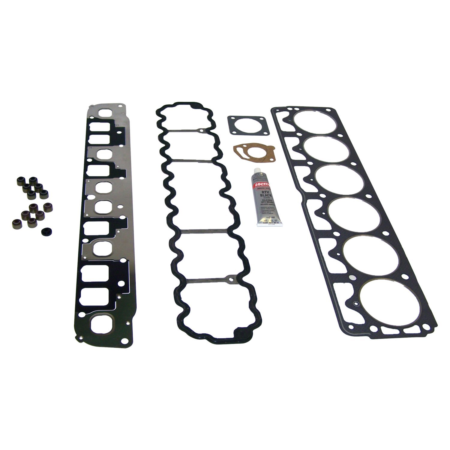 Crown Automotive Jeep Replacement 5012365AD - Engine Upper Gasket Set for Select 1999-2006 Jeep TJ, XJ, WJ w/ 4.0L Engine Crown Automotive Jeep Replacement 5012365AD - Engine Upper Gasket Set for Select 1999-2006 Jeep TJ, XJ, WJ w/ 4.0L Engine