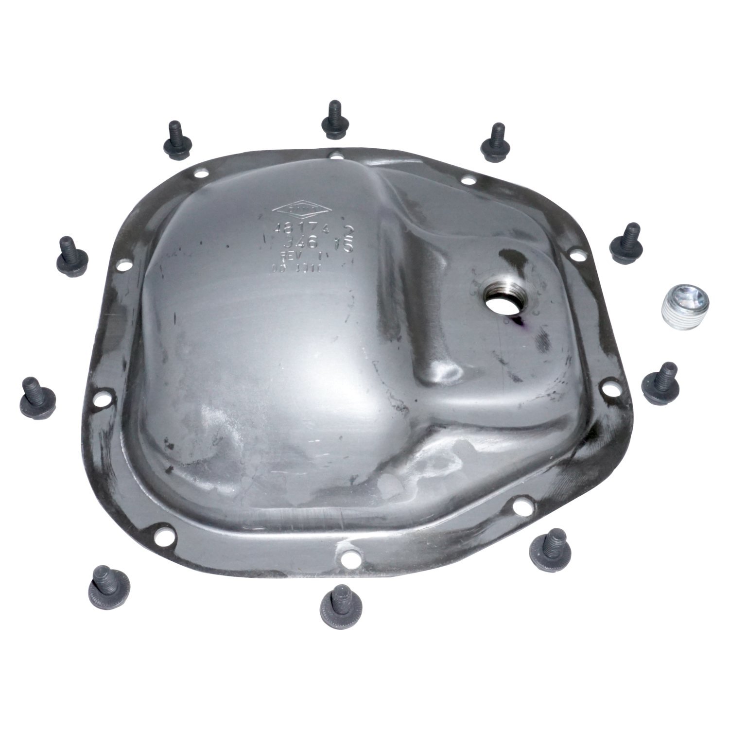 Crown Automotive Jeep Replacement 5012842AA - Differential Cover for 1999-2004 WJ, WG Grand Cherokee w/ Dana 44 Rear Axle Crown Automotive Jeep Replacement 5012842AA - Differential Cover for 1999-2004 WJ, WG Grand Cherokee w/ Dana 44 Rear Axle