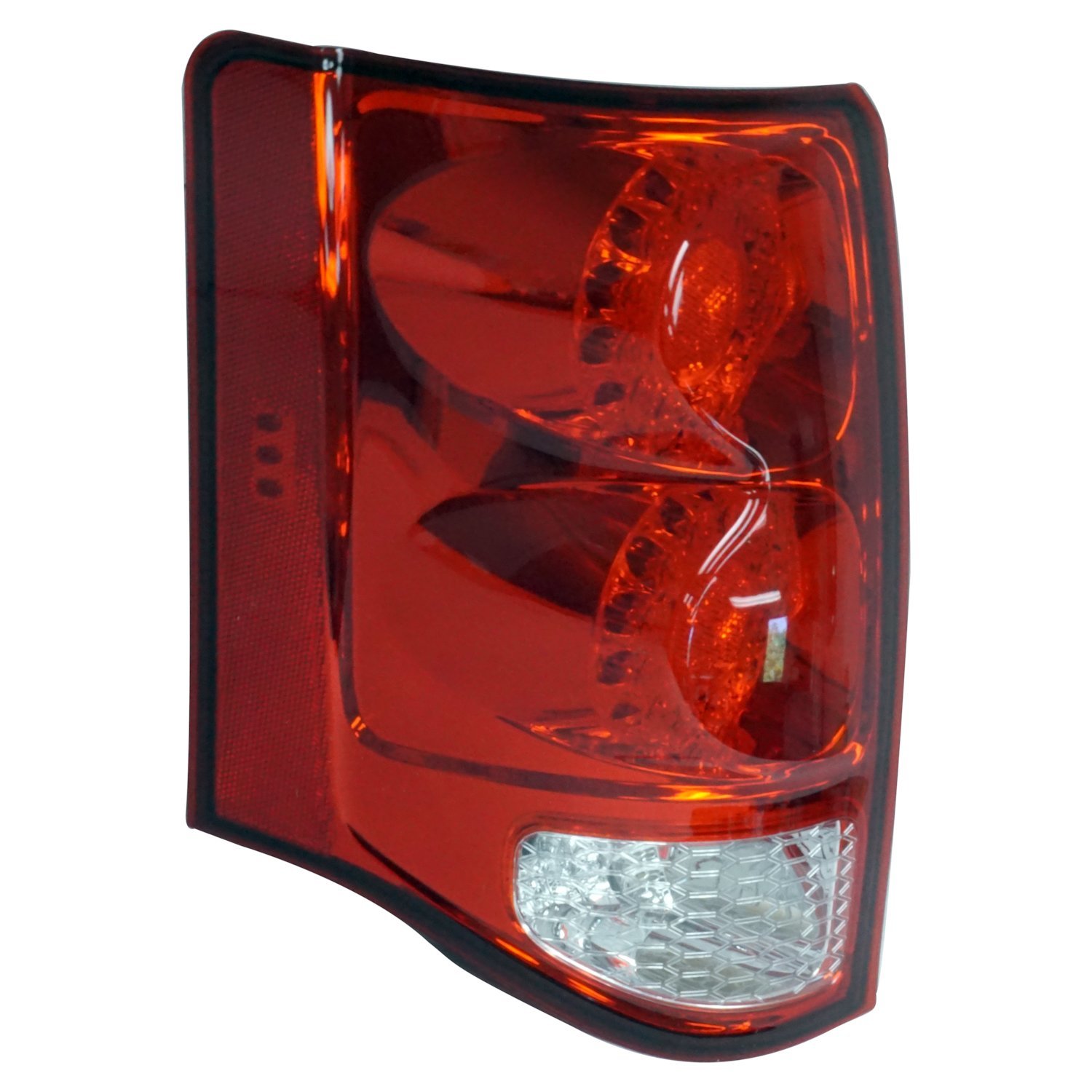 Crown Automotive Jeep Replacement 5182535AD - Left Tail Lamp for 2011+ RT Dodge Grand Caravan, Red Plastic Crown Automotive Jeep Replacement 5182535AD - Left Tail Lamp for 2011+ RT Dodge Grand Caravan, Red Plastic
