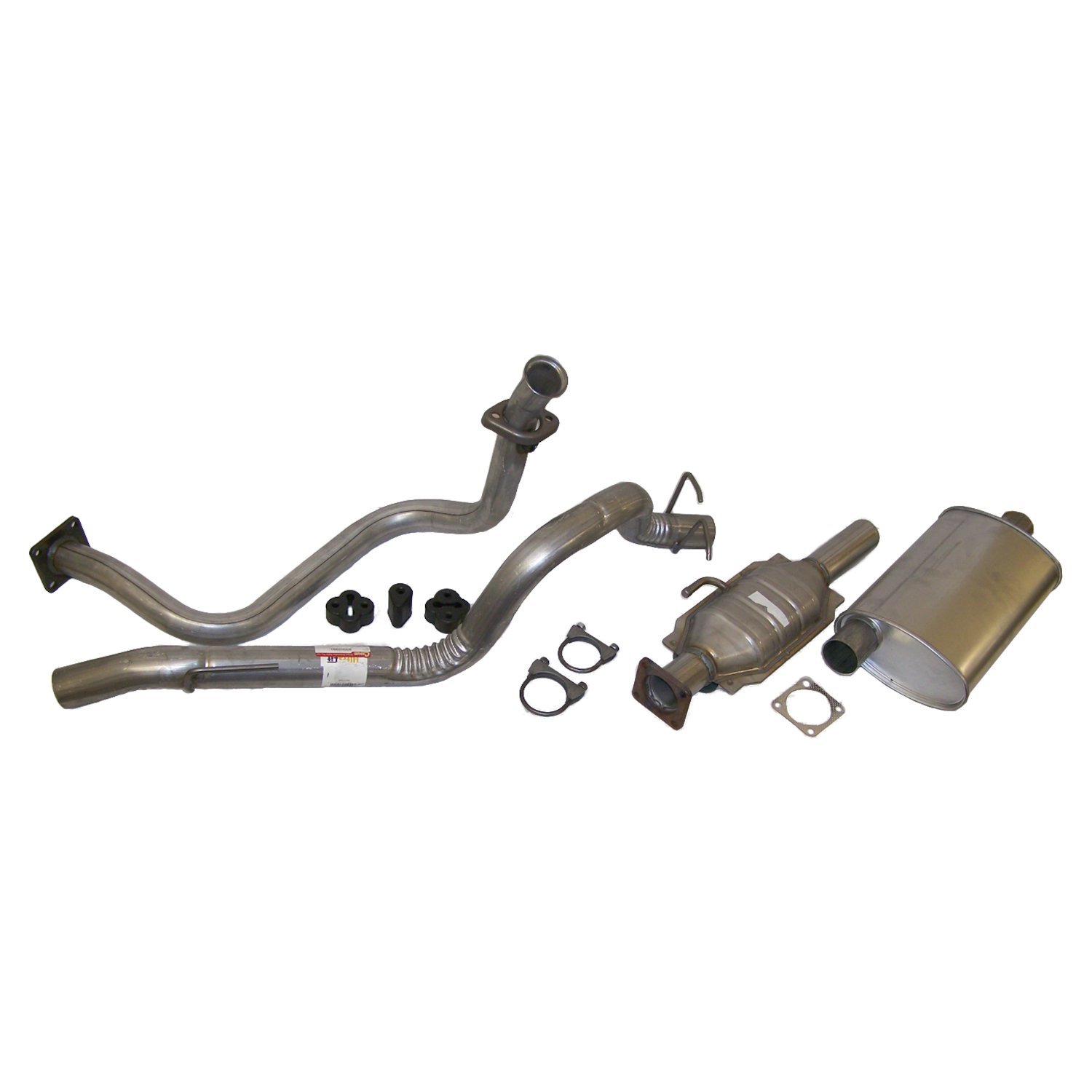 Crown Automotive Jeep Replacement 52001720K - Exhaust Kit for 1987-1992 Jeep YJ Wrangler w/ 2.5L Engine